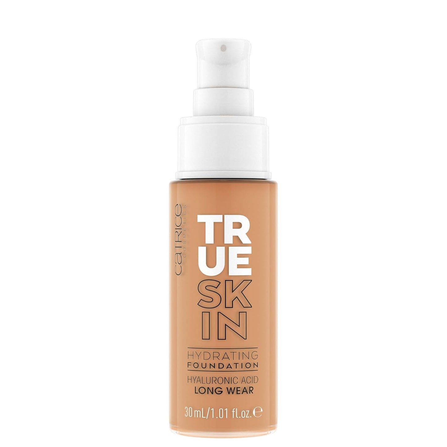 Catrice | True Skin Hydrating Foundation | Lightweight Buildable Coverage with Hyaluronic Acid and Watermelon Seed Oil | Vegan & Cruelty Free (070 | Warm Caramel)