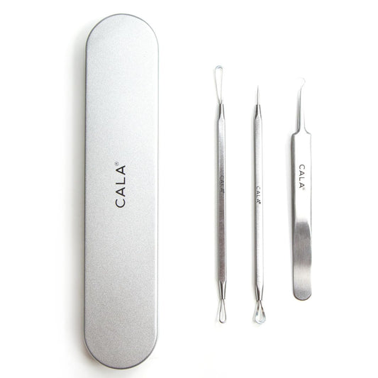 Cala Skin glow tool kit with metal case 3 count, 3 Count