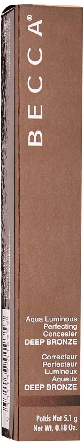 Becca Aqua Luminous Perfecting Concealer, Deep Bronze, 0.18 Ounce