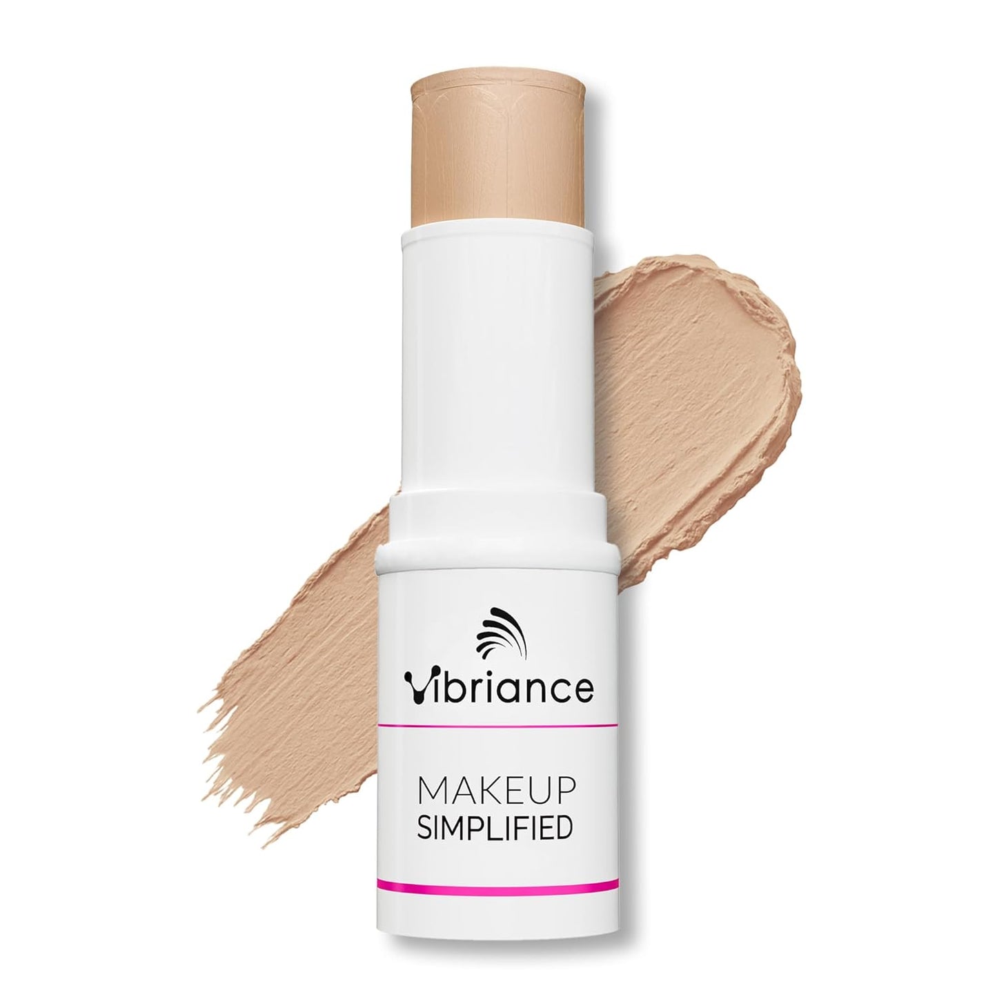 Vibriance Complexion Sticks - Foundation for Mature Skin - Sheer, Buildable Coverage Face Makeup Foundation for Older Women - 3-in-1 Base, Contour, Concealer - Beige