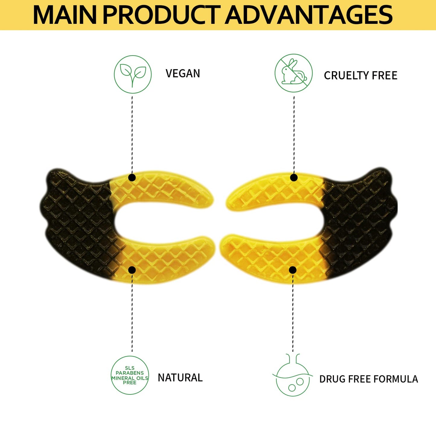 ICANdOIT 24K Gold Eye Mask For Dark Circles&Puffiness,Anti-Aging,Anti-Wrinkle With Hyaluronic Acid and Collagen,Eye Zone Care Eye Patches for All Skin Types,35Pairs