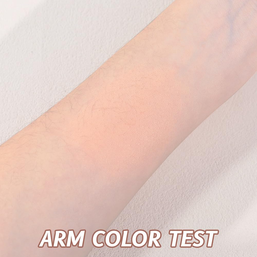 Monochrome Matte Eyeshadow Palette,Off White Nude Neutral Matte Pressed Powder Single Vegan Eyeshadow,Long-Lasting Sheer Eye Makeup Apply Makeup Easily,Smooth Formula; Talc,Vegan & Cruelty-Free