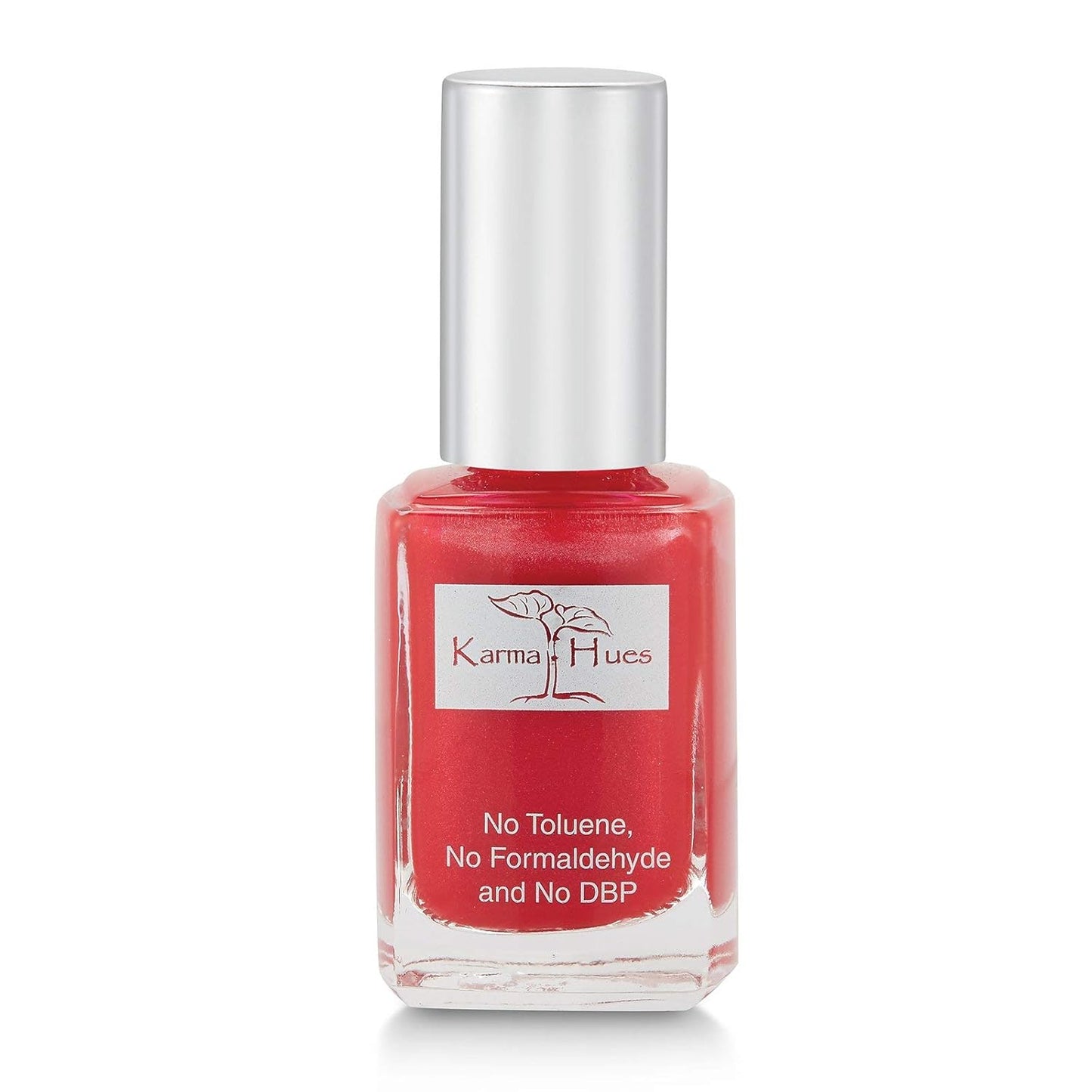 Karma Organic Natural Nail Polish-Non-Toxic Nail Art, Vegan and Cruelty-Free Nail Paint (LITTLE RED DRESS)