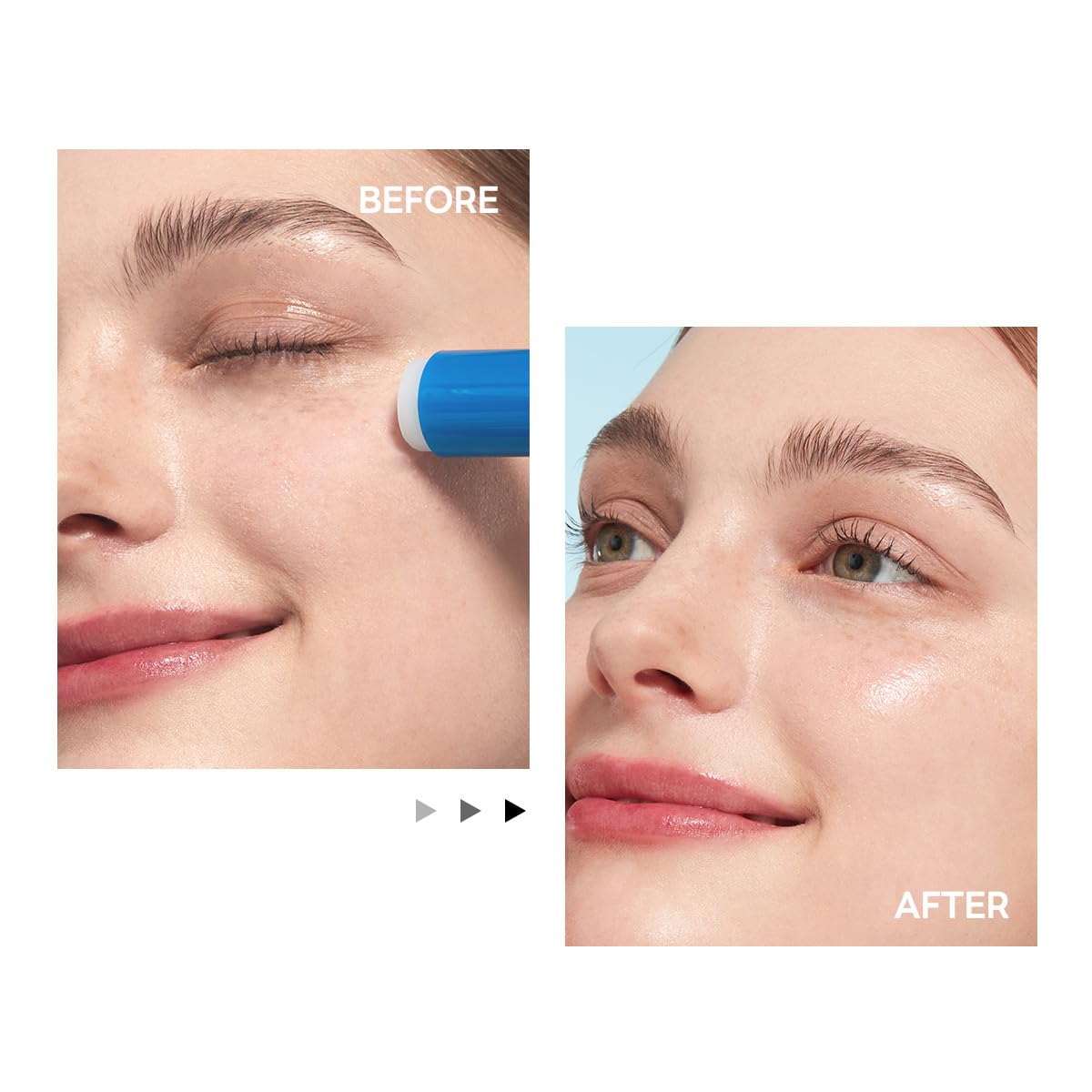 ROUND LAB Birch Juice Icy Cooling Eye Stick – Depuffing Glow Booster Balm for Puffy Eyes, Dark Circles, Fine Lines | On-the-Go Moisturizer | Korean Skincare | 0.35 oz