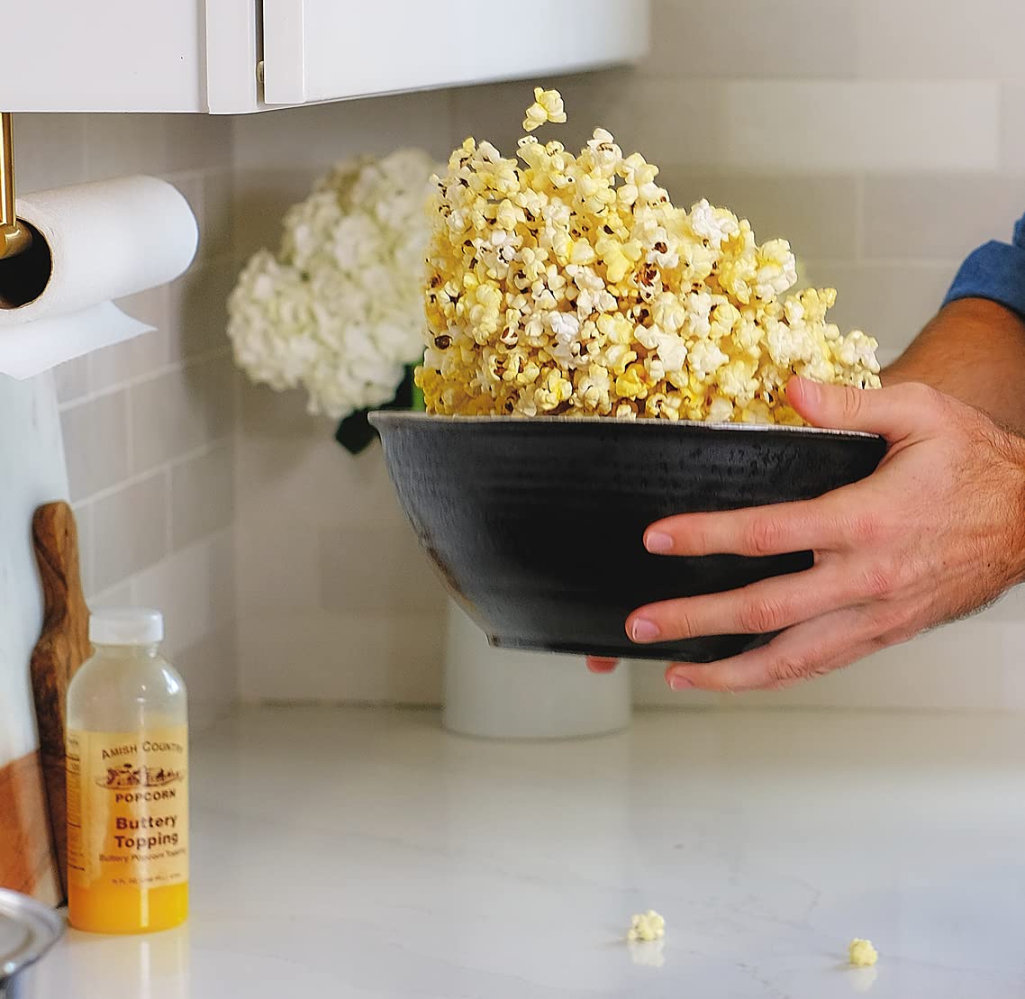 Amish Country Popcorn | Popcorn Dust with Pink Himalayan Salt - 3.5 oz | Old Fashioned, Non-GMO and Gluten Free