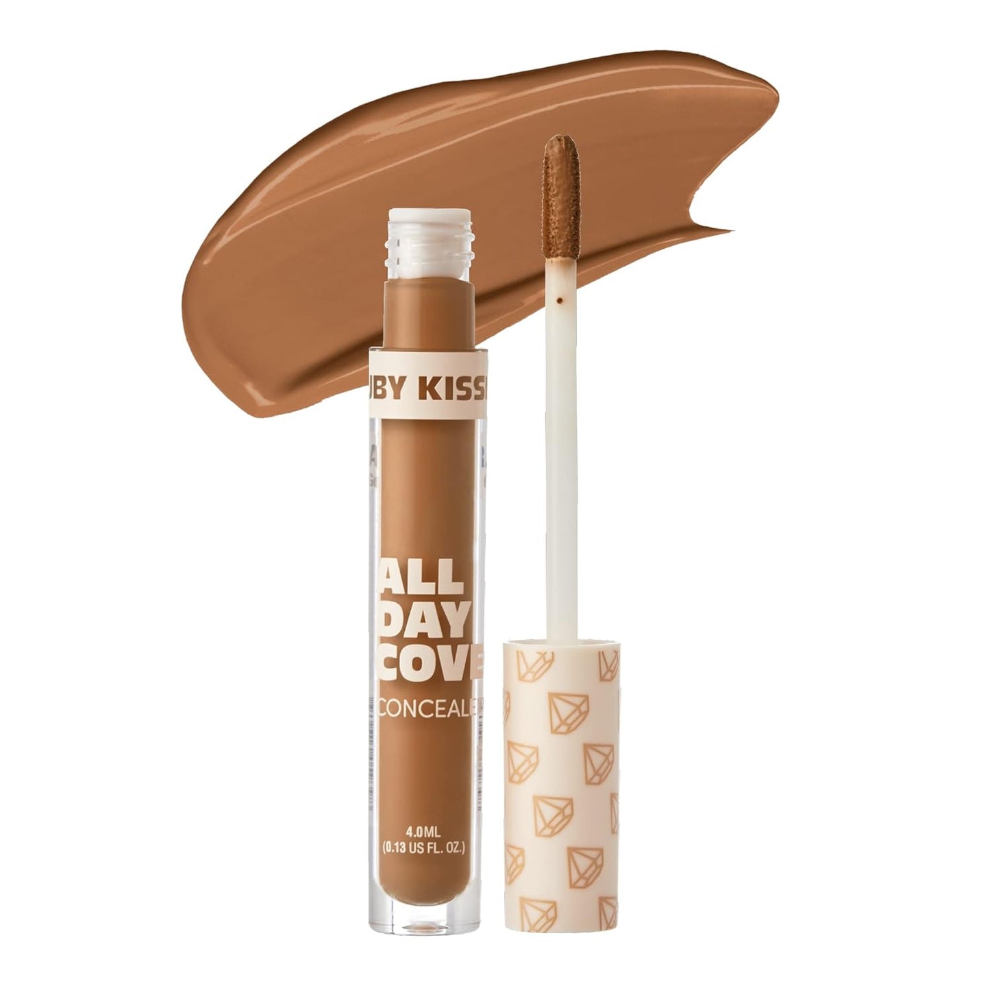 Ruby Kisses All Day Concealer Lightweight Full Coverage Multi-Use Concealer 0.13 Fl Oz (Warm Coconut)