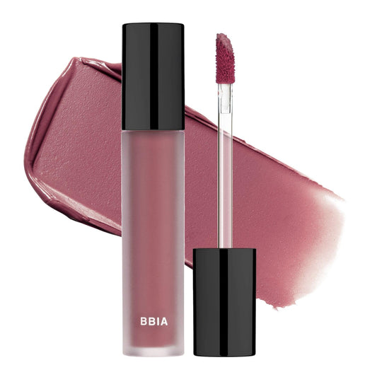 BBIA Last Velvet Tint - Soft & Creamy Matte Finish Lip Stain, Blur Effect with Velvety Texture, Long-Lasting, High Pigment, Lightweight, Non-Drying, Vegan, Korean Lip Makeup (V43 SO GOOD PLUM)