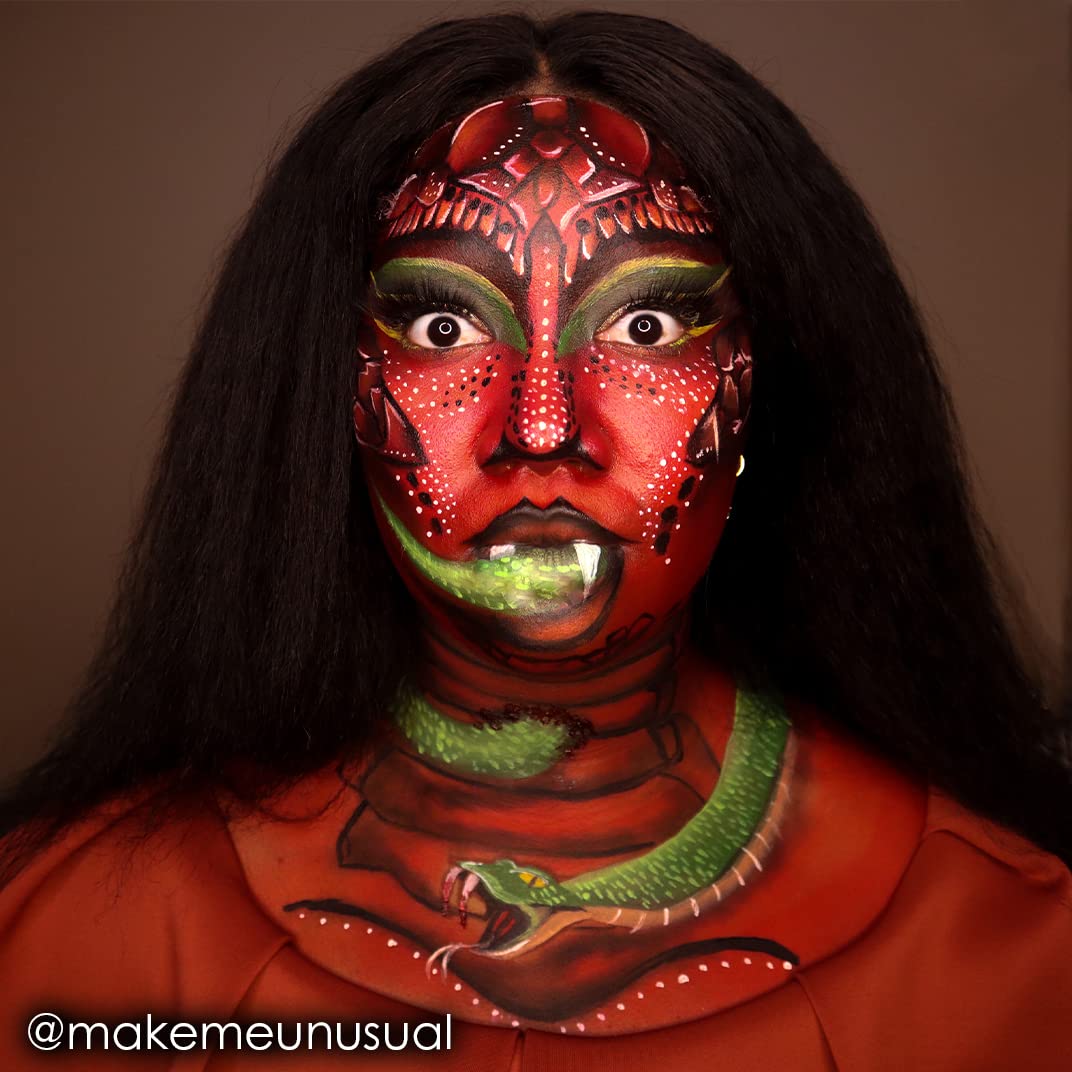 Mehron Makeup CreamBlend Stick | Face Paint, Body Paint, & Foundation Cream Makeup | Body Paint Stick .75 oz (21 g) (Red)