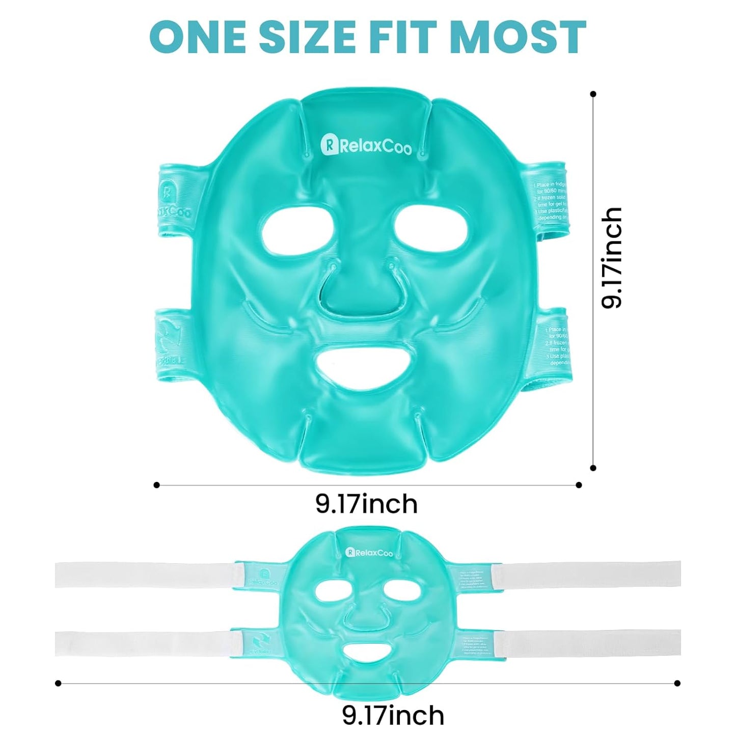 Cold Face Eye Mask Ice Pack Reduce Face Puff,Dark Circles,Gel Hot Cold Compress,Face SPA for Woman Sleep