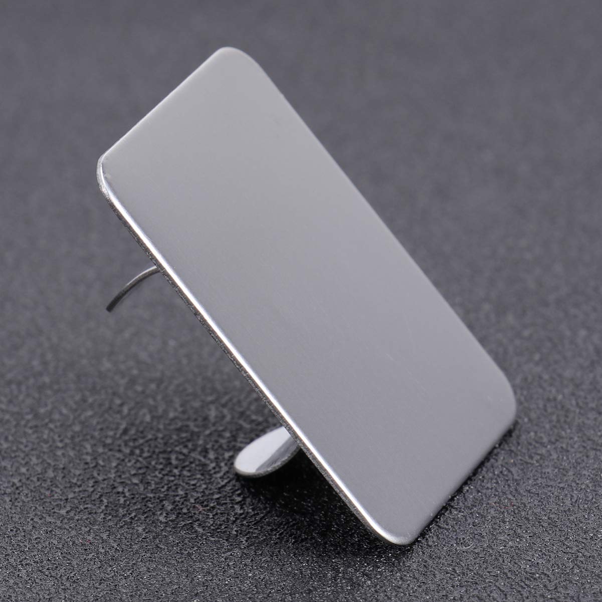 Minkissy Makeup Plate, Mini Nail Art Cosmetic Ring Palette Stainless Steel Foundation Mixing Palette with Spatula Tool