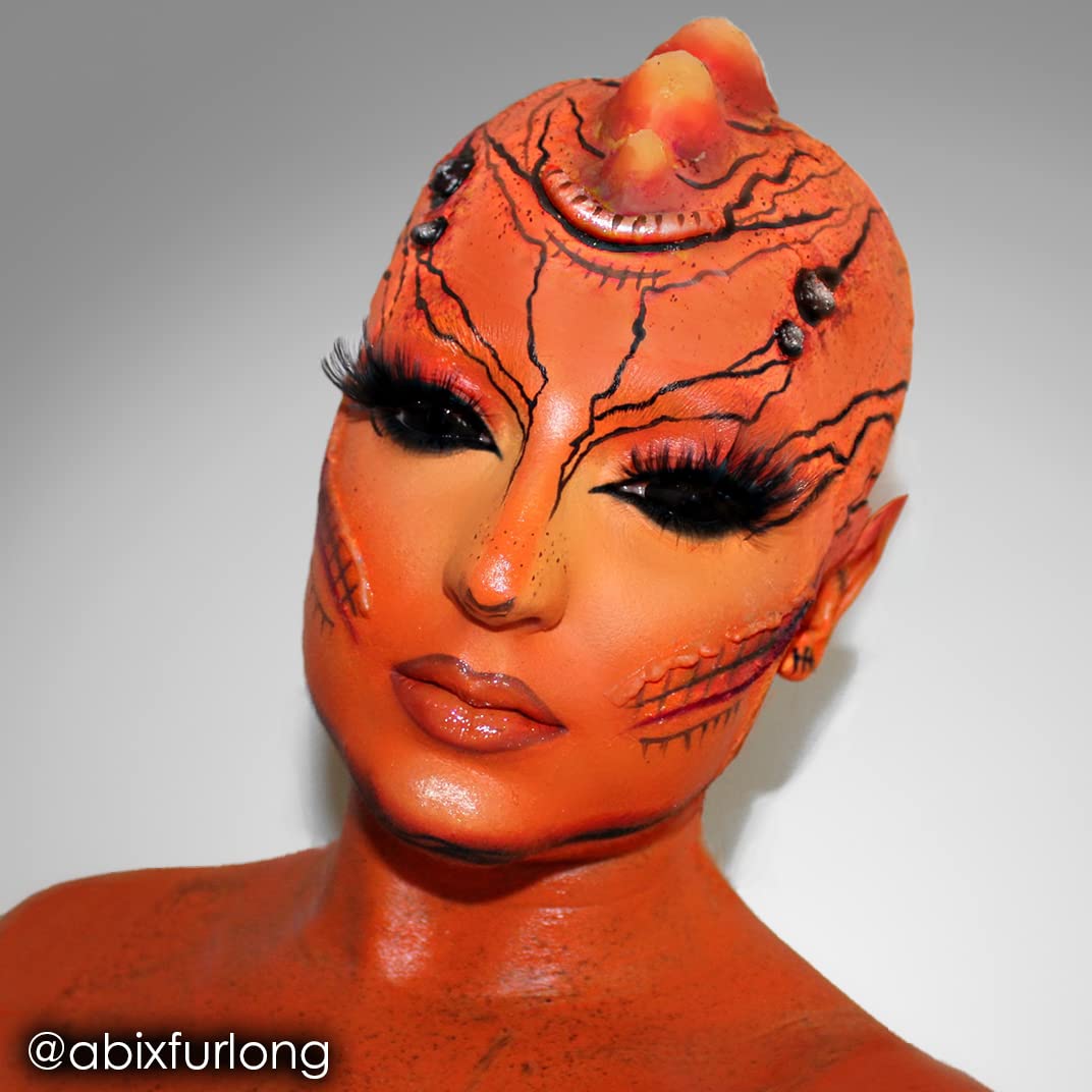 Mehron Makeup CreamBlend Stick - Body Paint (.75 oz) (ORANGE)