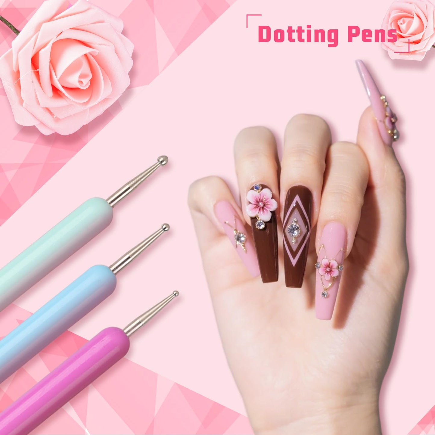 Sponge Pat Paint Nail Gel, Ombre Nails Gradient Gel Nail Blush Blooming Aura Nails Drawing Stripper Floral Painting DIY Nail Art, No Wipe, UV/LED Curing (12 Colors i)