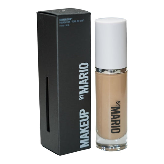 MAKEUP BY MARIO SurrealSkin Liquid Foundation, Liquid Formula, Vegan, Long-wearing coverage, Hydrating, Natural Finish, Size 30 mL (11N - light medium with neutral undertone)