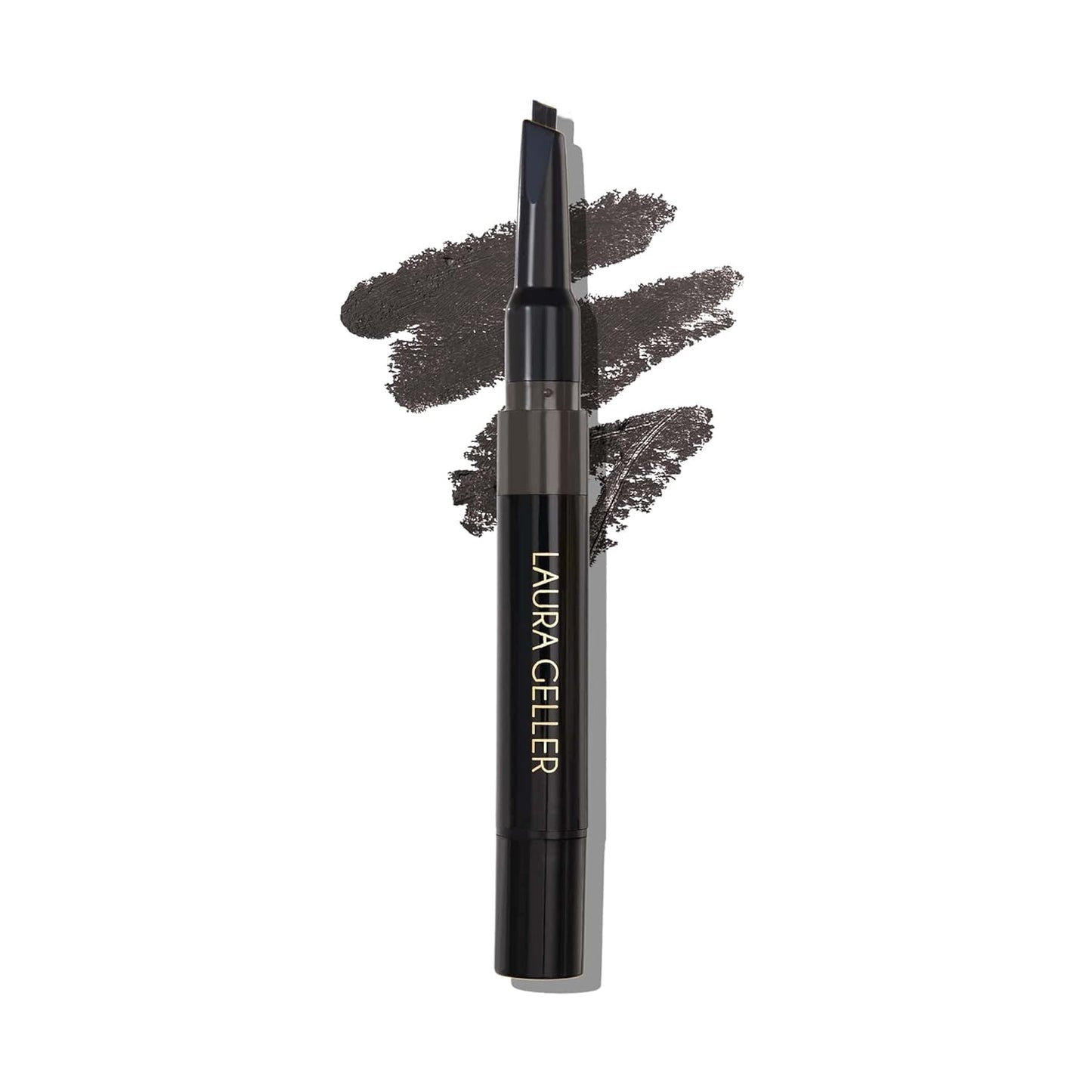 LAURA GELLER NEW YORK Sculpt-n-Stay Waterproof Brow Pencil & Gel- Soft Black