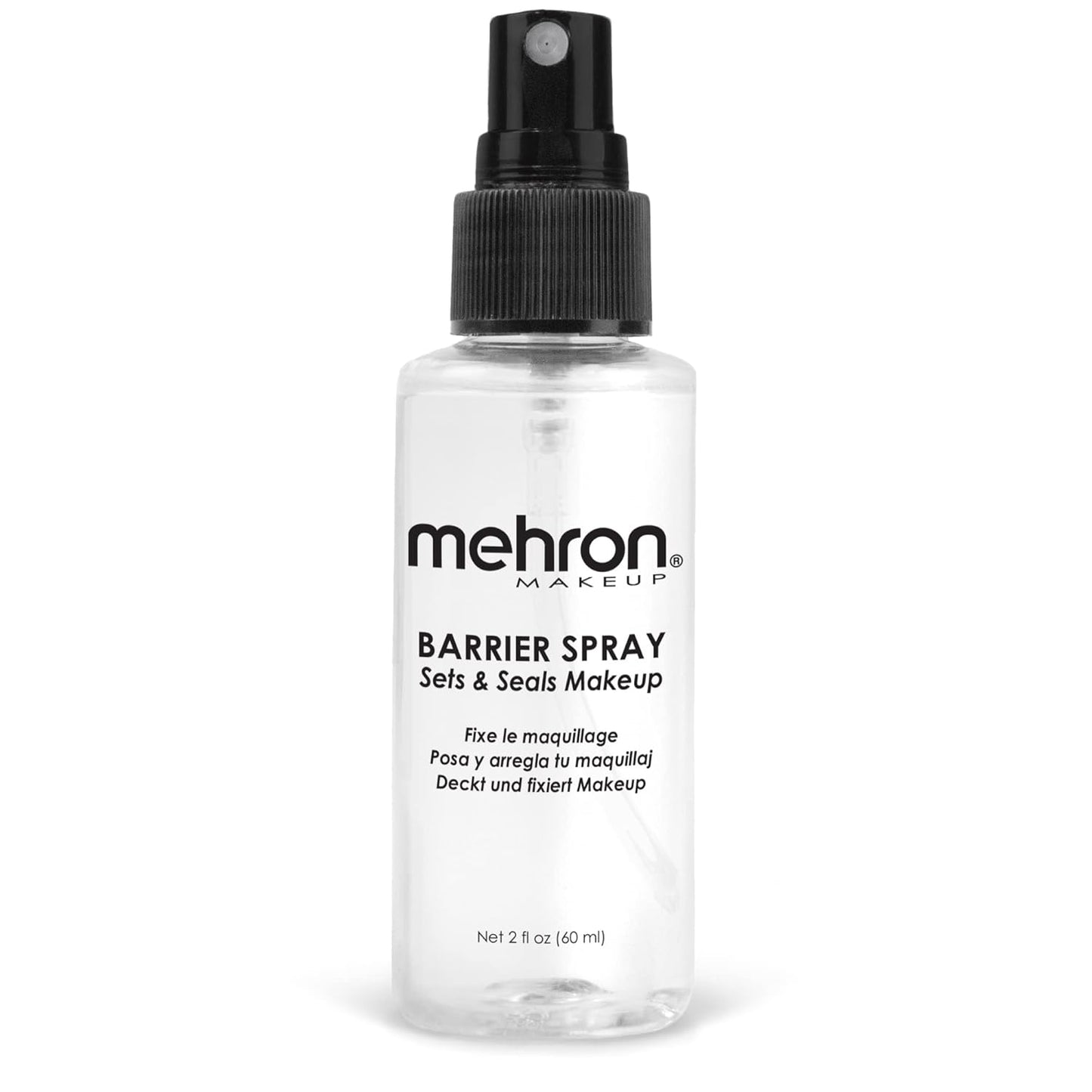 Mehron Makeup Barrier Spray | Setting Spray for Makeup | Makeup Setting Spray for Face 2 fl oz (60 ml)