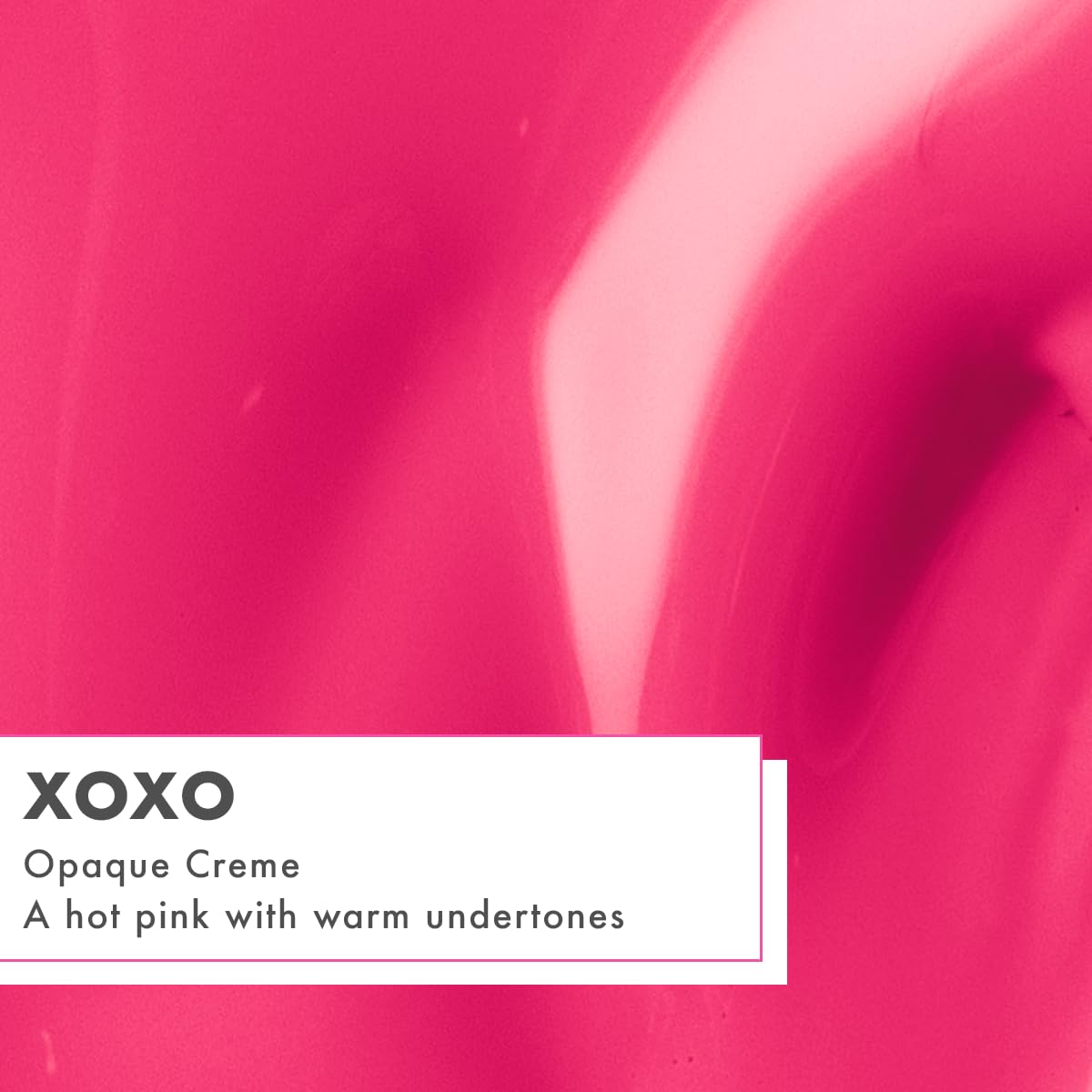 Olive & June Gel Polish | UV LED Nail Lamp Needed | Long Lasting Formula | Up to 21 Days of Wear | Damage-Free Removal | Salon-Quality Manicure, Pedicure at Home | XOXO | Hot Pink