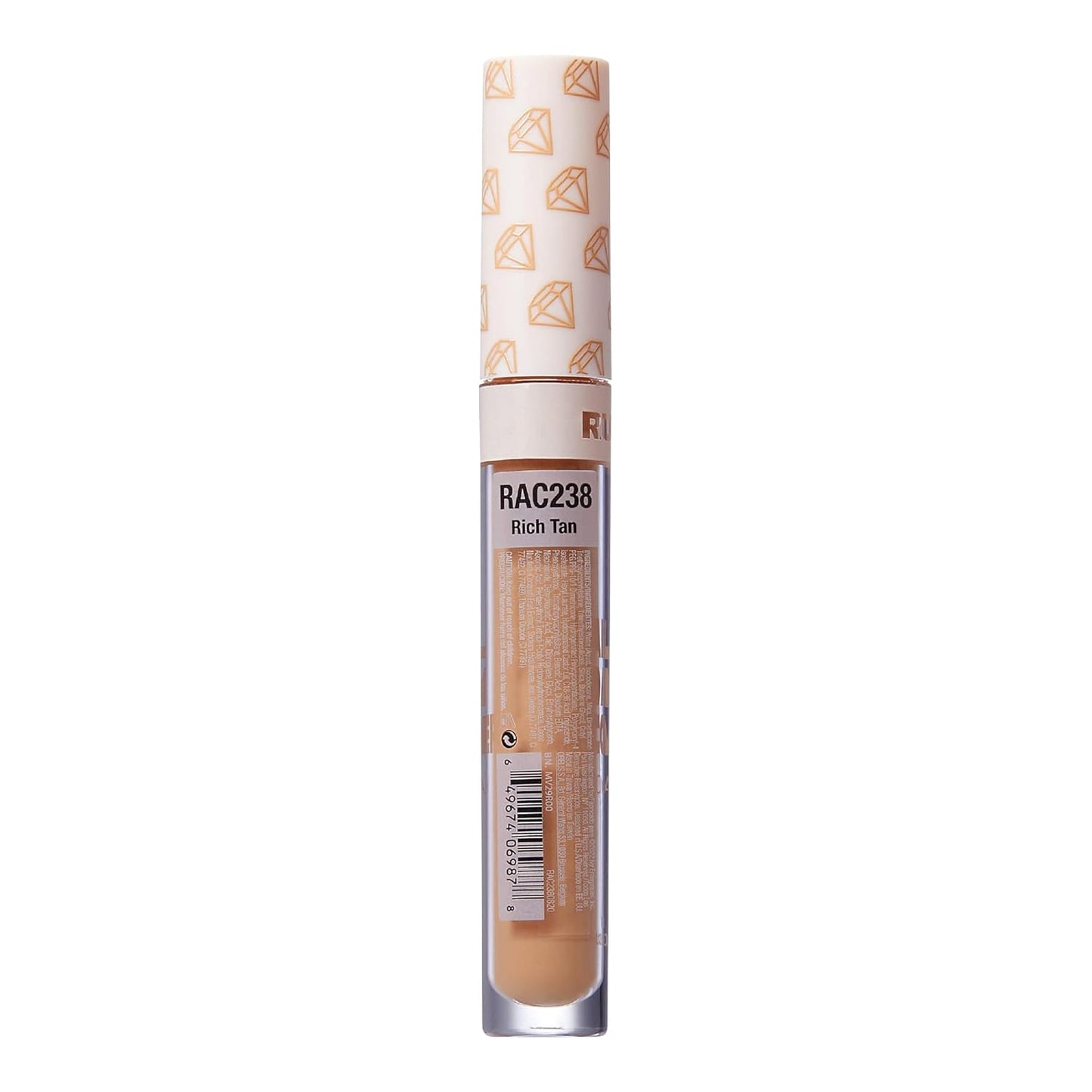 Ruby Kisses All Day Concealer Lightweight Full Coverage Multi-Use Concealer 0.13 Fl Oz (Rich Tan)