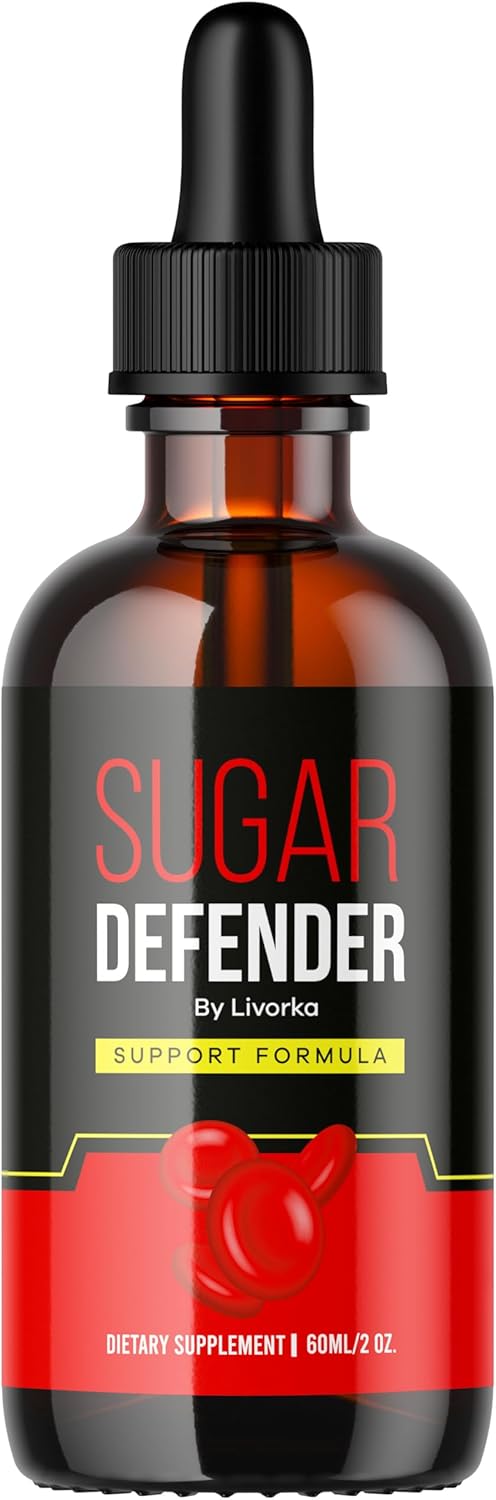 Sugar Defender - Sugar Defender Drops, Sugar Defense Super Formula, Sugar Defender 24, Sugar Defender Supplement, Sugar Defender Liquid, Defender Drop, Sugar Metabolism (60 Capsules) -1Pack