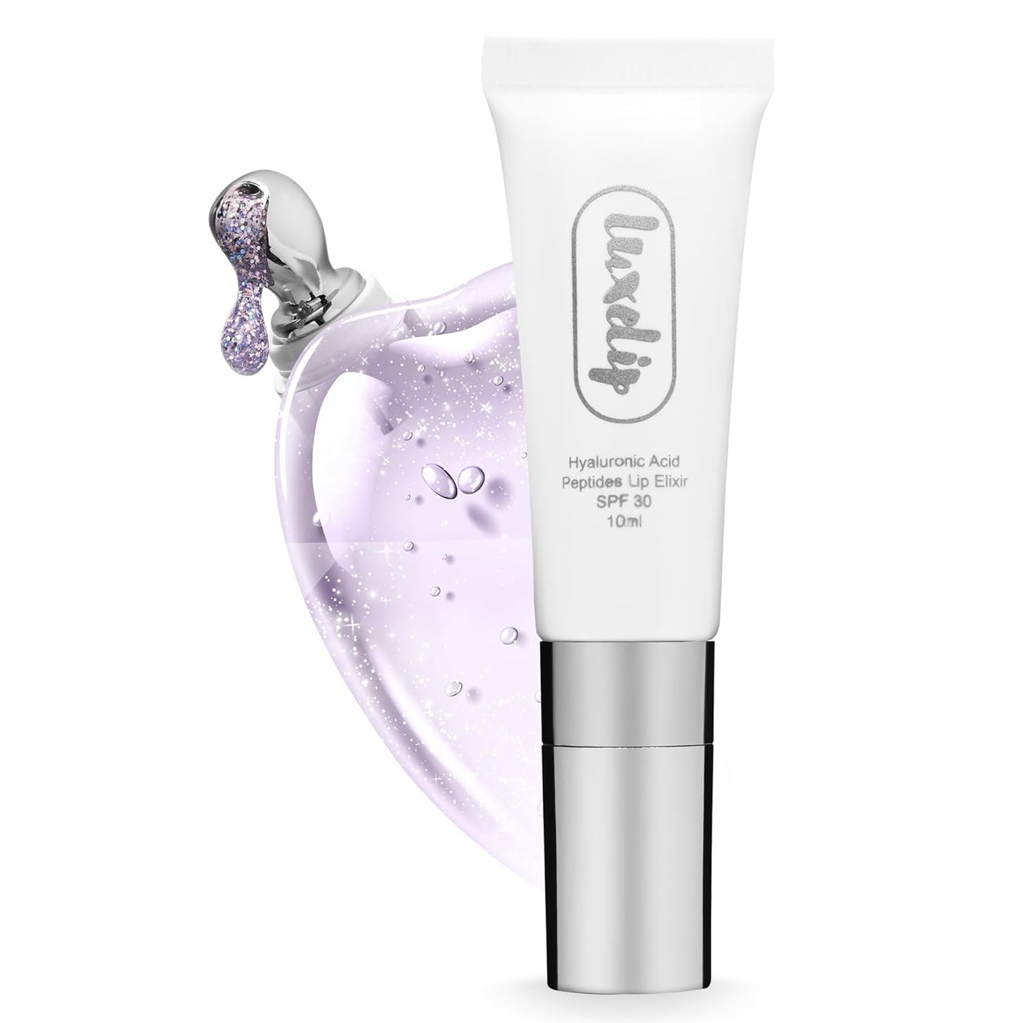 Tinted Lip Balm Elixir for OIder Women, Hydrating Vegan Lip Care with Sheer Color & Moisturizing Glow – Non-Sticky Nourishing Lip Treatment for Soft, Smooth Lips (Pearl Essence 10ml)