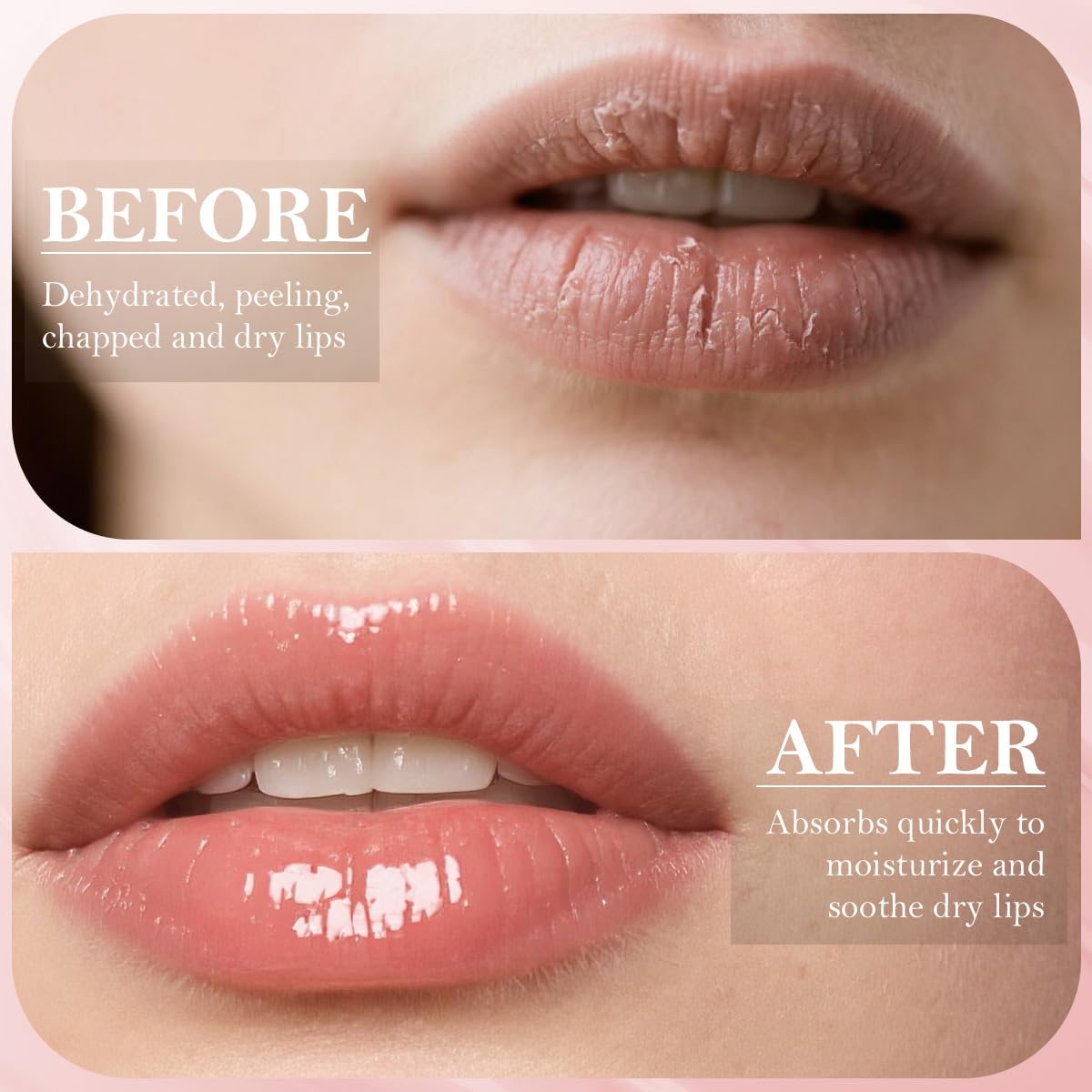 Summer Lip Butter Balm, Moisture and Hydration Lip Gloss, Long-lasting Hydrating Non-Sticky Lip Balm, Soften Dry Lips Lip Care (#Cake, 1Pcs)