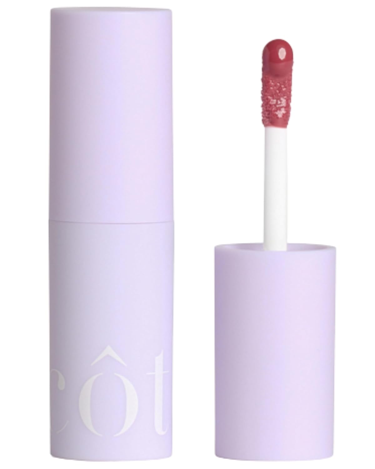 Côte Mulberry Peptide Lip Shine – Milky Mauve Lip Gloss for Plumping & Hydration – Vegan, Cruelty-Free, Anti-Aging, Shea Butter & Hyaluronic Acid Infused – Long-Lasting, Smooth, Moisturizing Shine