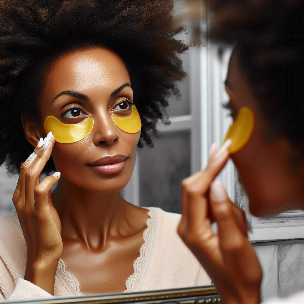 Luxurious Puffiness-Reducing Eye Patches, Rejuvenating Formula for Tired Eyes, Mom Gift Set, 20 Count (Pack of 1)