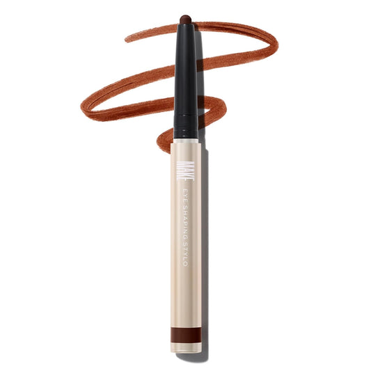 MAKE Beauty Eye Shaping Stylo - Cream Eyeshadow Stick. 4-in-1 Shape, Define, Contour, and Shade Eye Shadow for Versatile Makeup Looks. Long-Lasting Creamy Formula. Shade - Umber