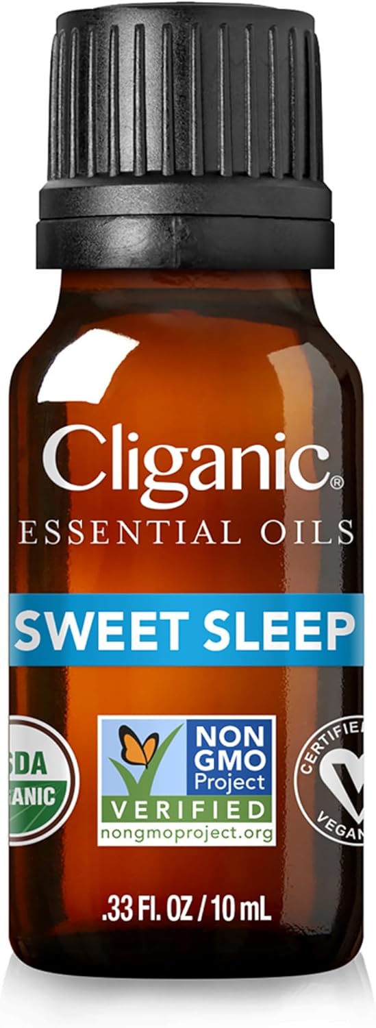Cliganic Organic Essential Oil Sleep Surrender Blend - Dose of Dreamland (Packaging May Vary)