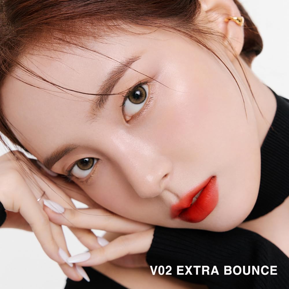 BBIA Last Velvet Tint - Soft & Creamy Matte Finish Lip Stain, Blur Effect with Velvety Texture, Long-Lasting, High Pigment, Lightweight, Non-Drying, Vegan, Korean Lip Makeup (V04 EXTRA MOOD)