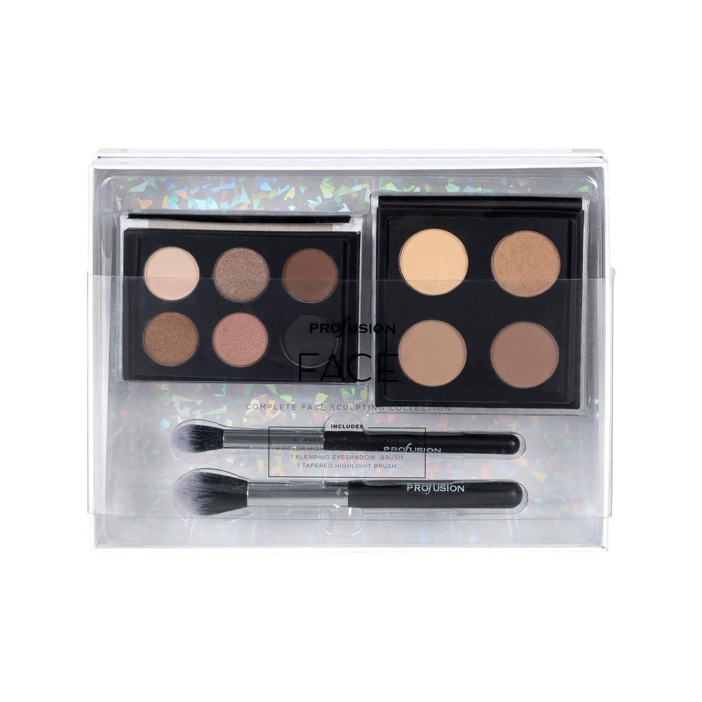 Profusion Cosmetics Complete Face Sculpting Collection for Festive Glam, Indulge in Luxury with Ultimate Makeup kit and Achieve Stunning Looks for Glamorous Holiday (Nude)