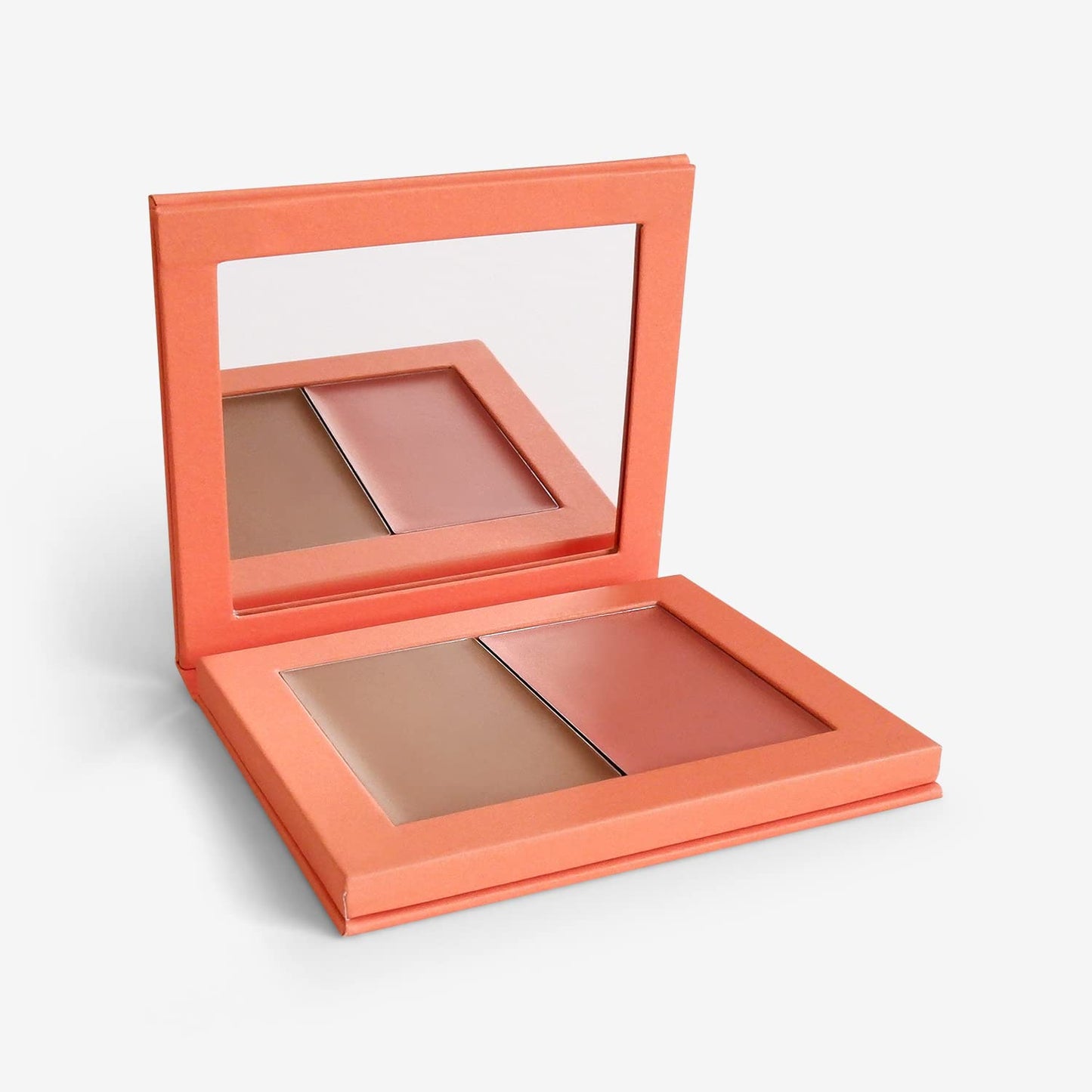 Makeup Cream Blush + Bronzer Refillable Palette - 8g - 0.282 Oz. - Long Lasting, Easy to Use, for a Radiant, Natural, Luminous Skin