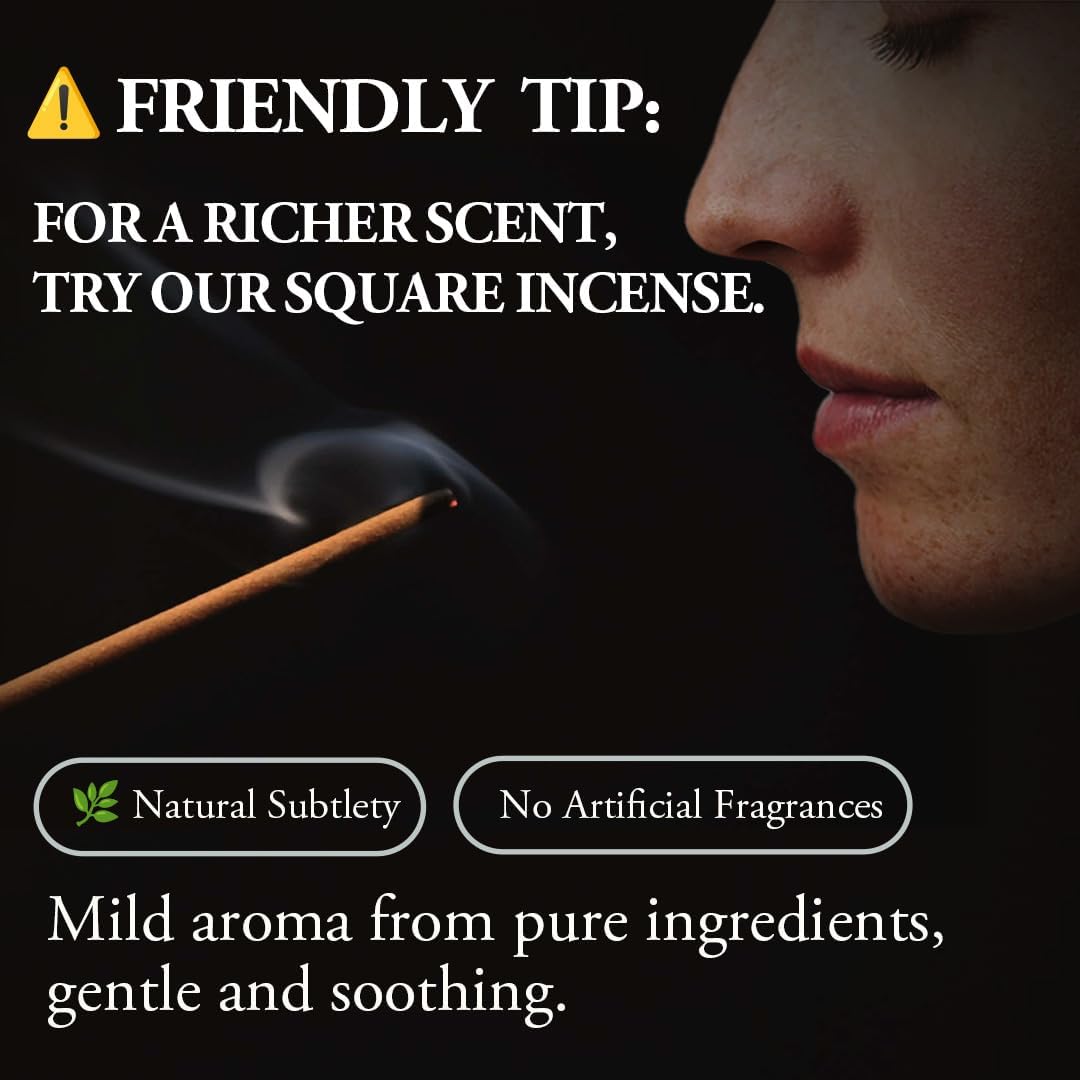 Romance & Calm - Innergy Peach Blossom Incense Sticks, Natural Floral Blend for Self-Love, 150 Sticks