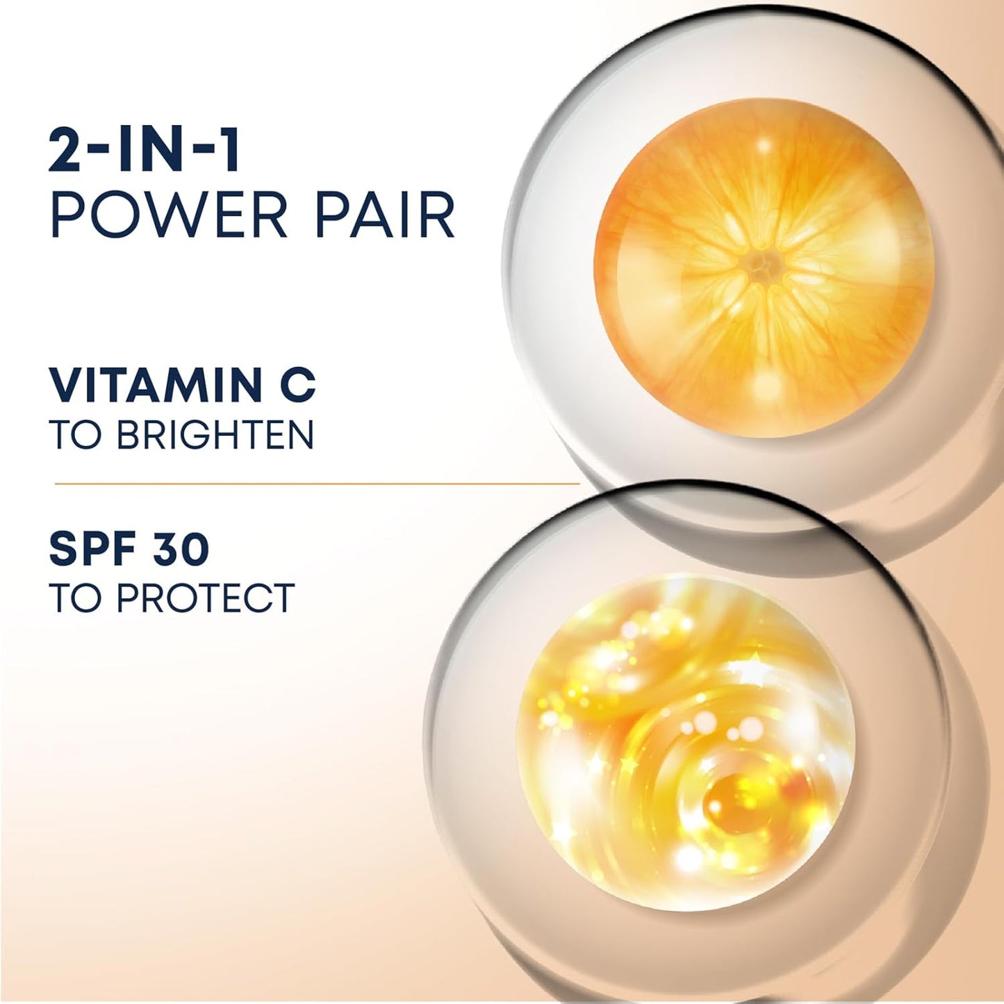 RoC Multi Correxion Revive + Glow Vitamin C Broad Spectrum SPF 30 Moisturizer (1.7 oz) with Retinol Eye Cream Packette