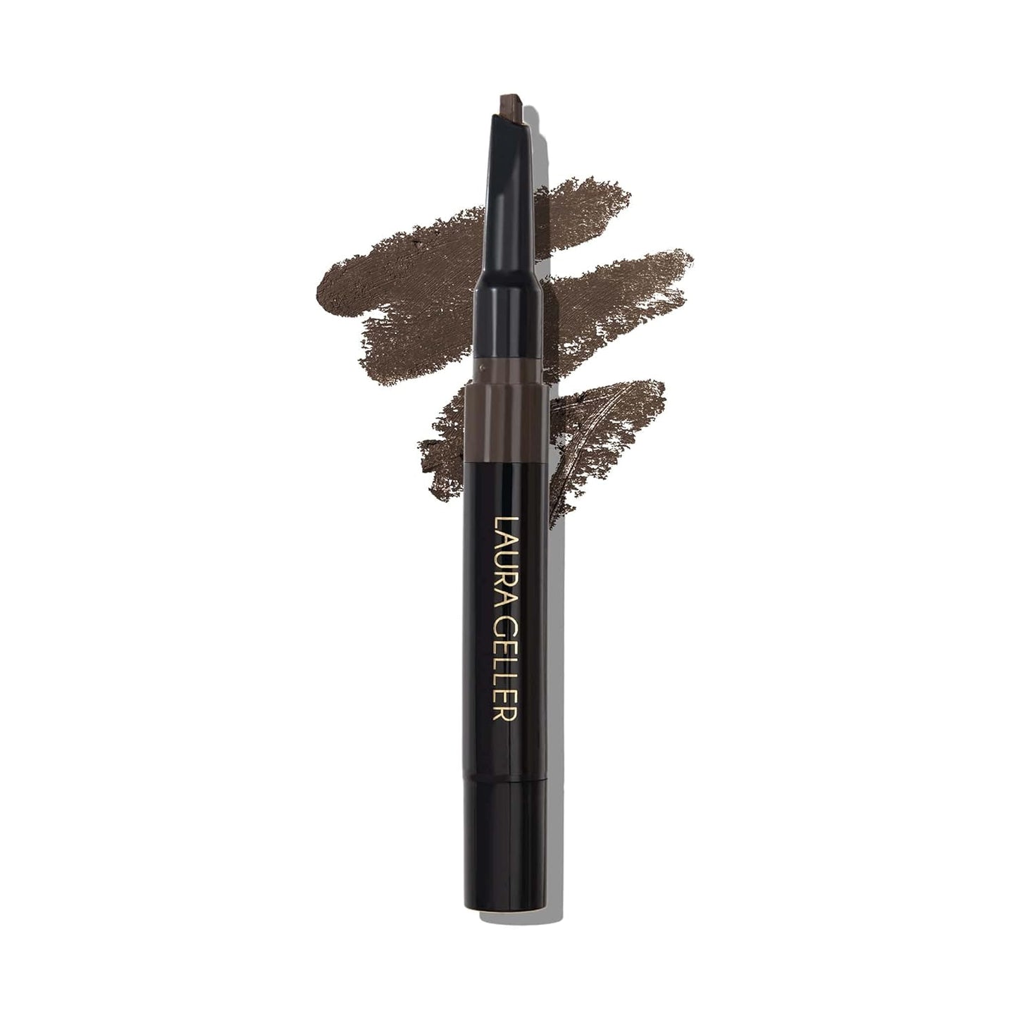 LAURA GELLER NEW YORK Sculpt-n-Stay Waterproof Brow Pencil & Gel- Dark Brown