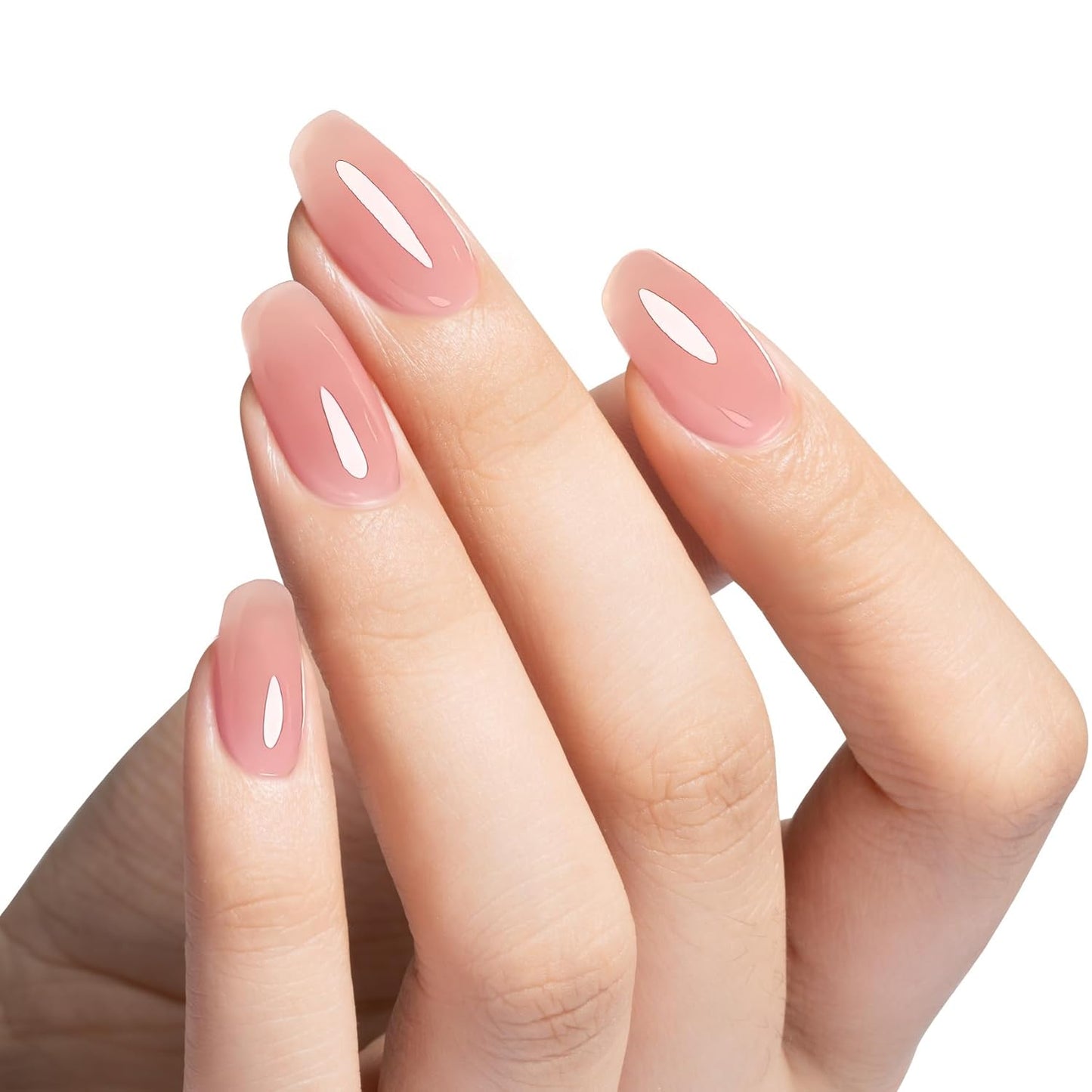 MAYCHAO Mauve Builder Gel for Nails, 15ml Nail Strengthener in a Bottle, Nail Extension Hard Gel, Soak Off Long Lasting UV Light Cure