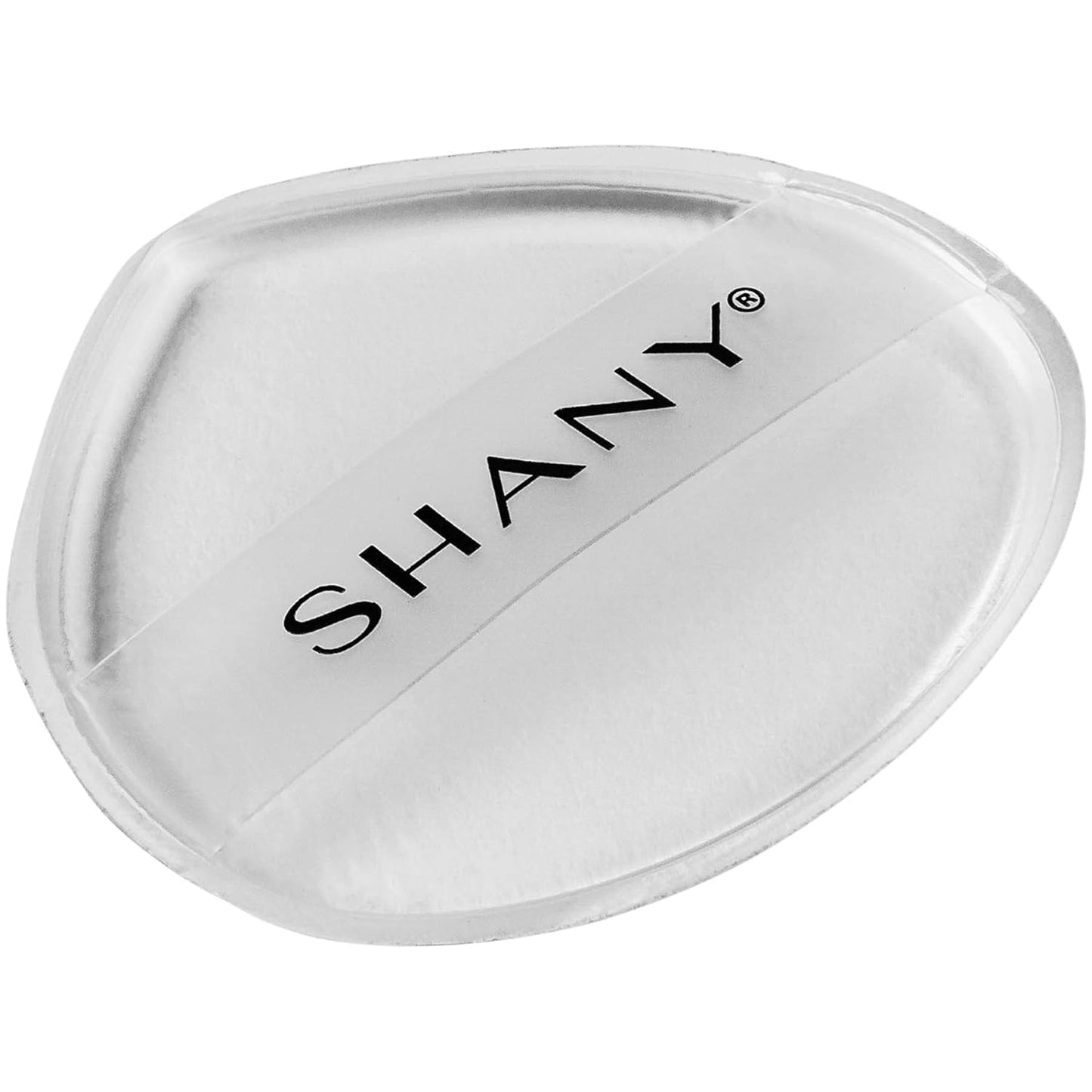 SHANY Stay Jelly Silicone Sponge - Clear & Non-Absorbent Makeup Blending Sponge for Flawless Application with Foundation - CONE
