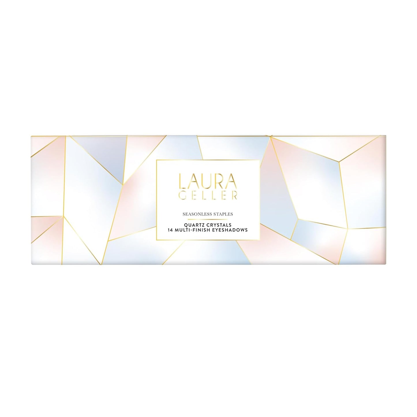 LAURA GELLER NEW YORK Seasonless Staples Quartz Crystals 14 Pressed Multi-Finish Shimmer and Matte Eyeshadow Palette