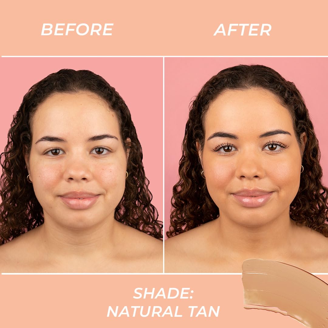 MCoBeauty Miracle BB Cream, Natural Tan, Skin-Perfecting Coverage for Effortless Beauty, Vegan, Cruelty Free Cosmetics