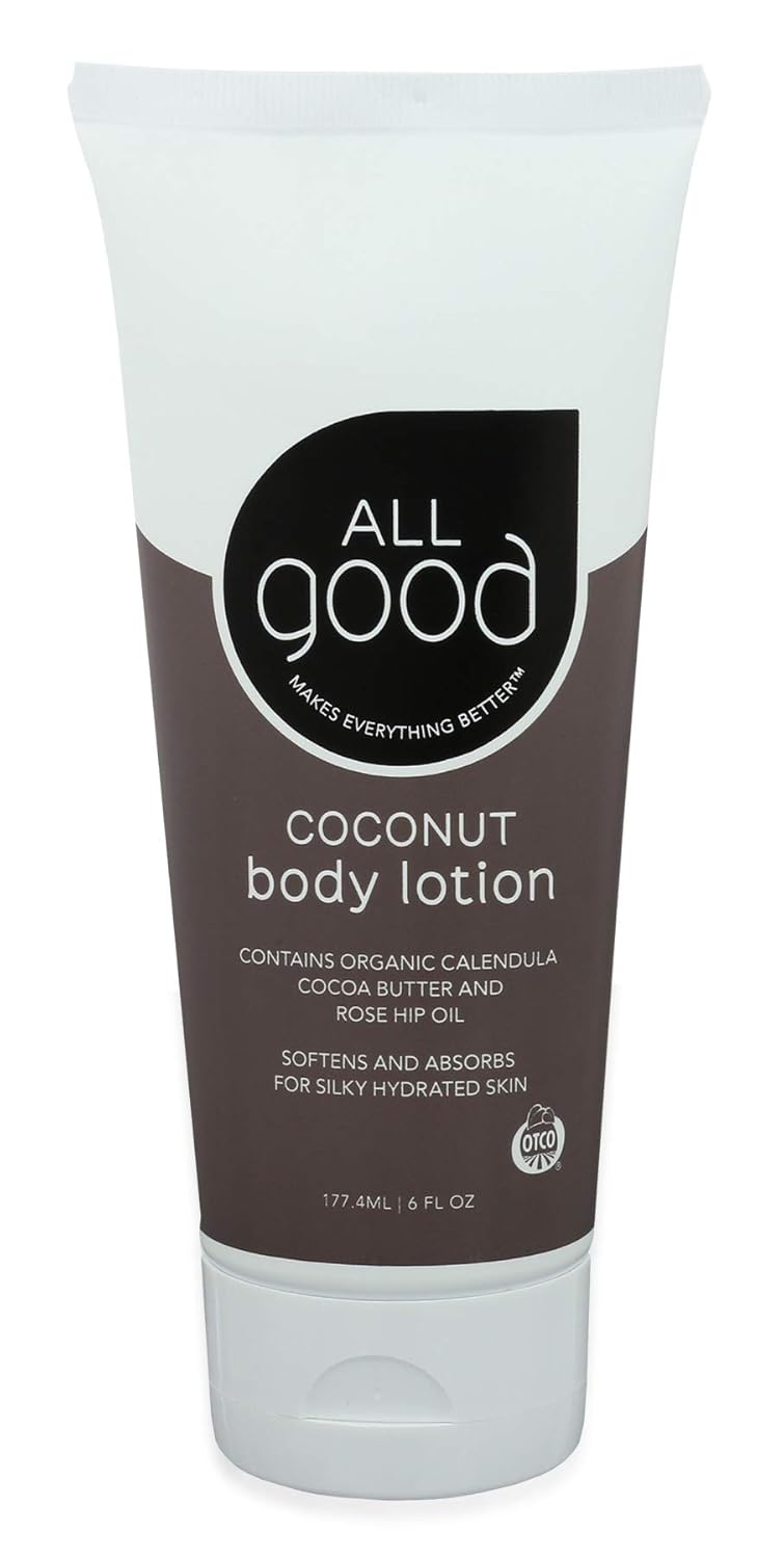 All Good Hand & Skin Relief Combo Set - Moisturize Dry Cracked Skin - Organic Handcrafted Balm & Coconut Lotion