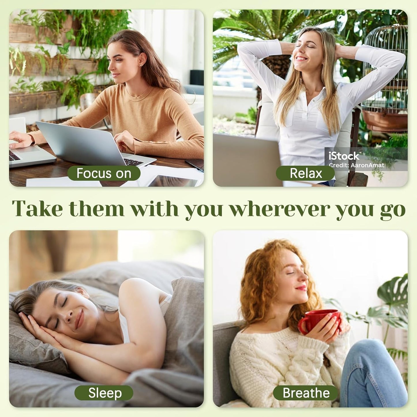 Citronella Essential Oil Roll On, Citronella Oil for Skin, Relaxation Gift for Women and Men