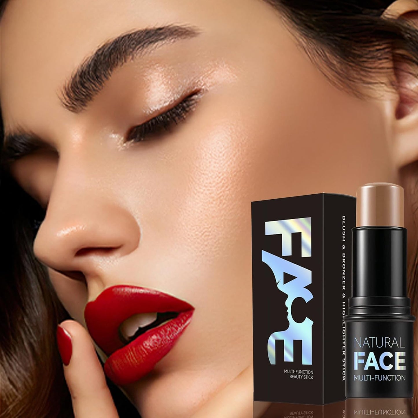 Highlighter Contour Stick, Milk Makeup Contour, Blush Sticks, Highlight Contour Palette, Glint Highlighter, Make Up Highlighter, Best Contouring Stick, Highlighter Makeup Stick, 04#MOCHA