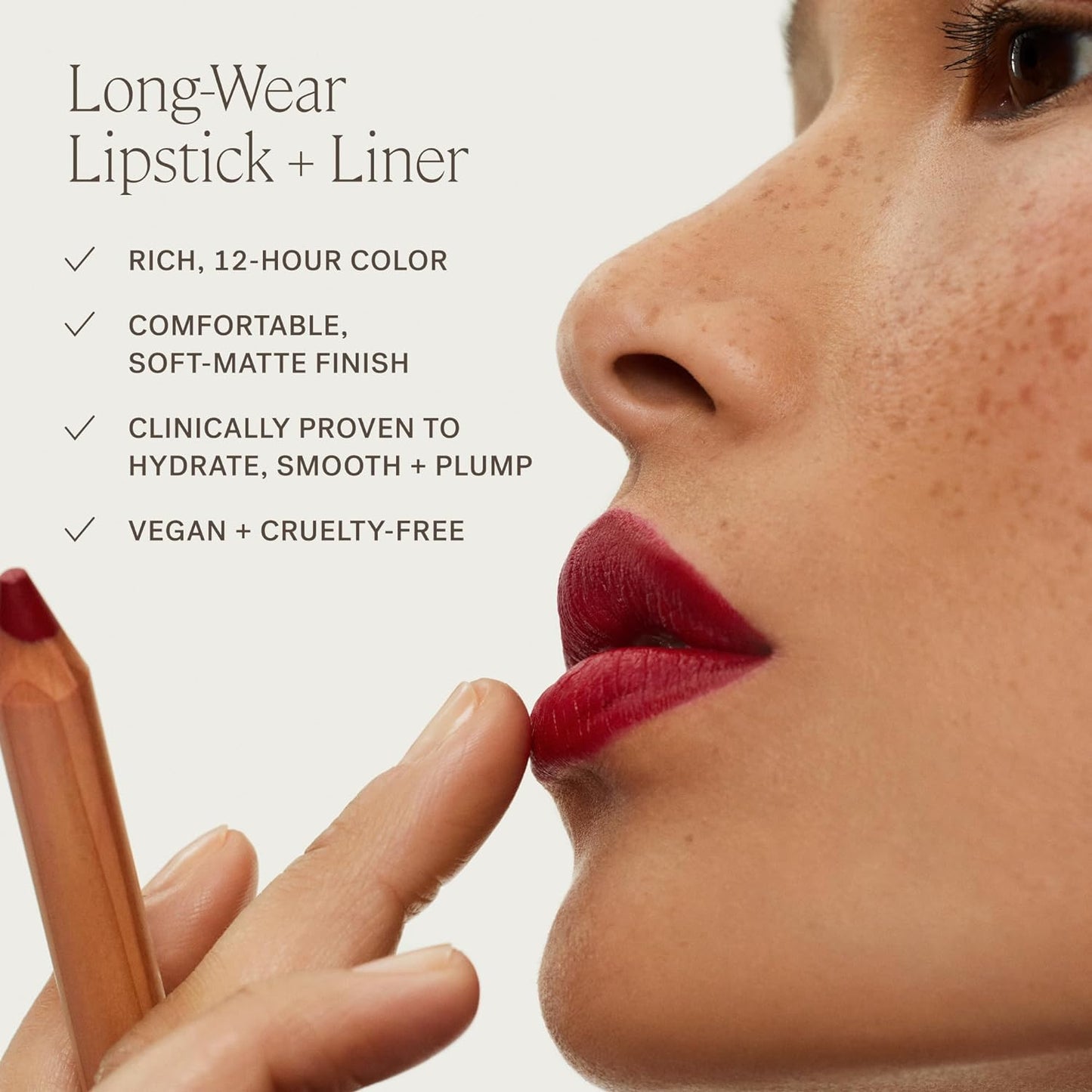 ILIA - Lip Sketch Hydrating Crayon | Hydrate, Plump, Smooth, Strengthen | Long Lasting up to 12-Hours, Bleed-Resistant, Soft-Matte | Barrier-Building, Non-Toxic, Cruelty-Free (Pink Door)