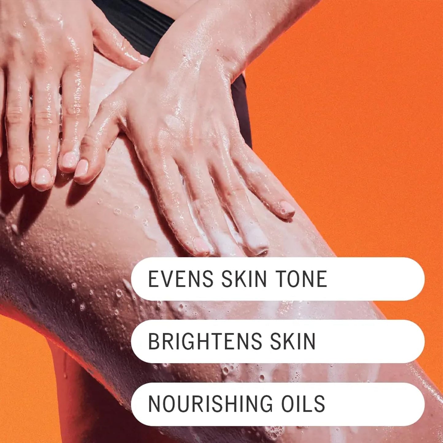 AKT The Foaming Body Scrub 8.4 Fl Oz, Skin Exfoliator, Body Scrub with Rice & Sugar, Papaya & Nourishing Oils, Natural Exfoliating Sugar Scrub with Vitamin E, Dead Skin Remover for Body