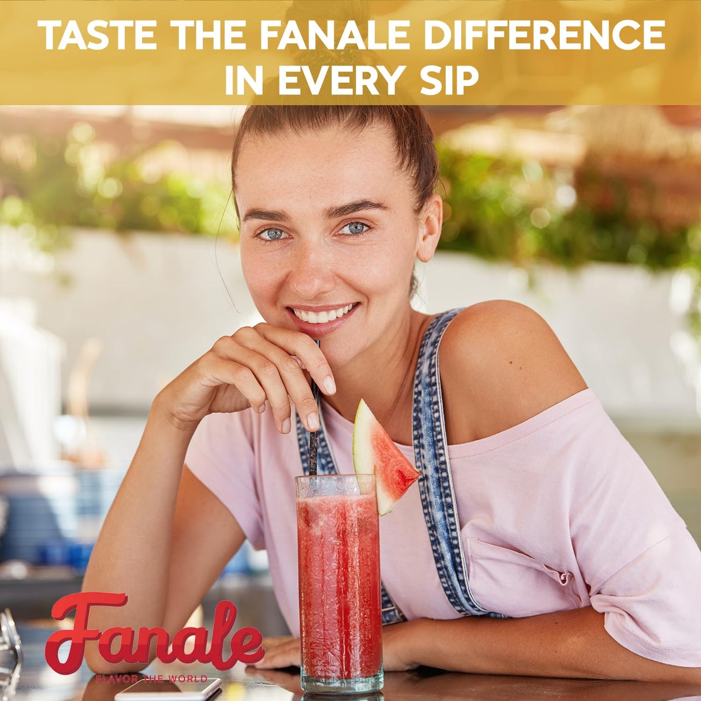 Fanale Premium Watermelon Bubble Tea Flavoring Powder | Perfect for Baking, Smoothies, Desserts and Drinks | Instant Flavoring Powder for Boba Milk Tea - 2.2 Pounds (Pack of 20).