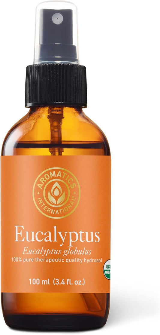 Aromatics International Eucalyptus Hydrosol 100ml | Natural Aromatic Spray for Daily Use
