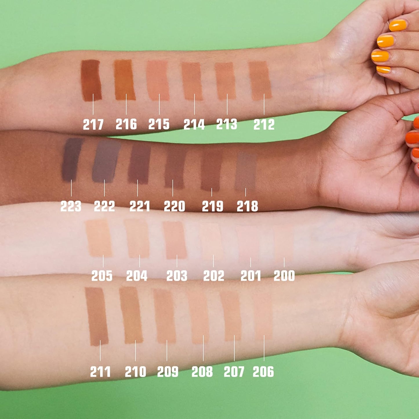 3INA The 3-In-1 Foundation 214 - Vegan Formula - Combination Of Primer, Concealer And Foundation - Medium Coverage - Natural Finish - Perfect For Covering Lines And Blemishes - Long Lasting - 1.01 Oz