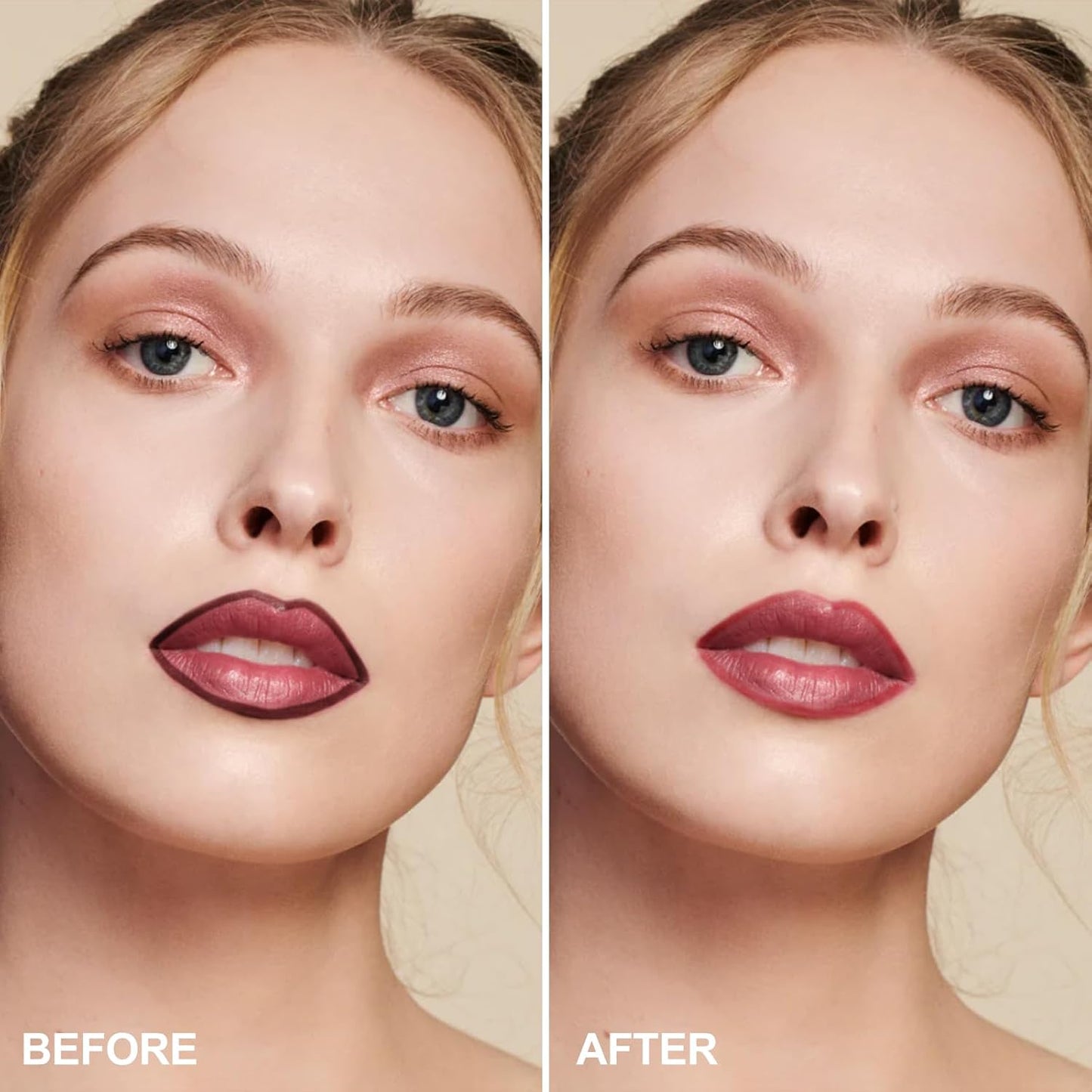 Lip Liner - Lip Stain Peel Off Moisturizing Long-Lasting & Waterproof Transfer Proof & Plumping, Non-Stick Cup Lip Liner Stain Tint For All Skin Types (Coral Red, 1 PCS)