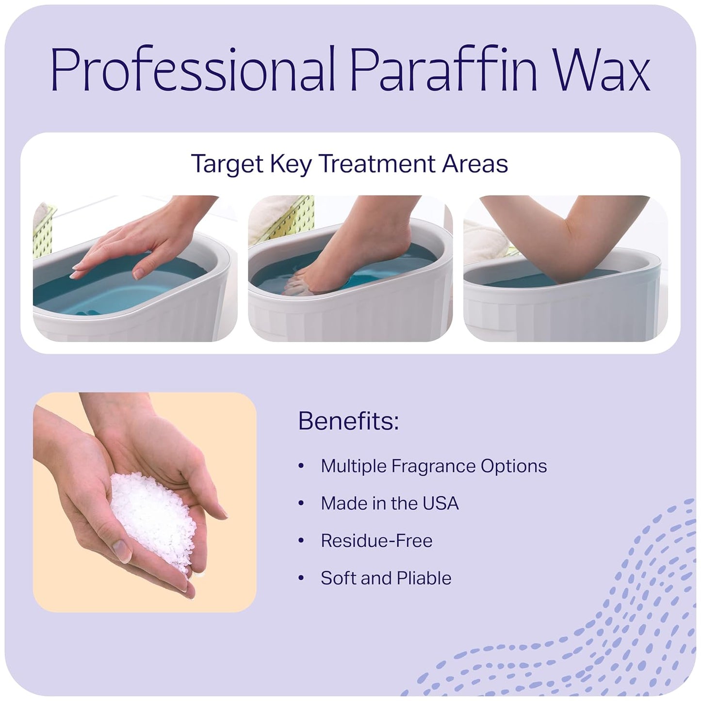 Therabath Paraffin Wax Refill - Thermotherapy - Use to Relieve Arthritis Discomfort, Stiff Muscles, & Dry Skin - For Hands, Feet, Body - Deeply Hydrates & Protects - Made in USA, 6 lb Warm Apple Spice