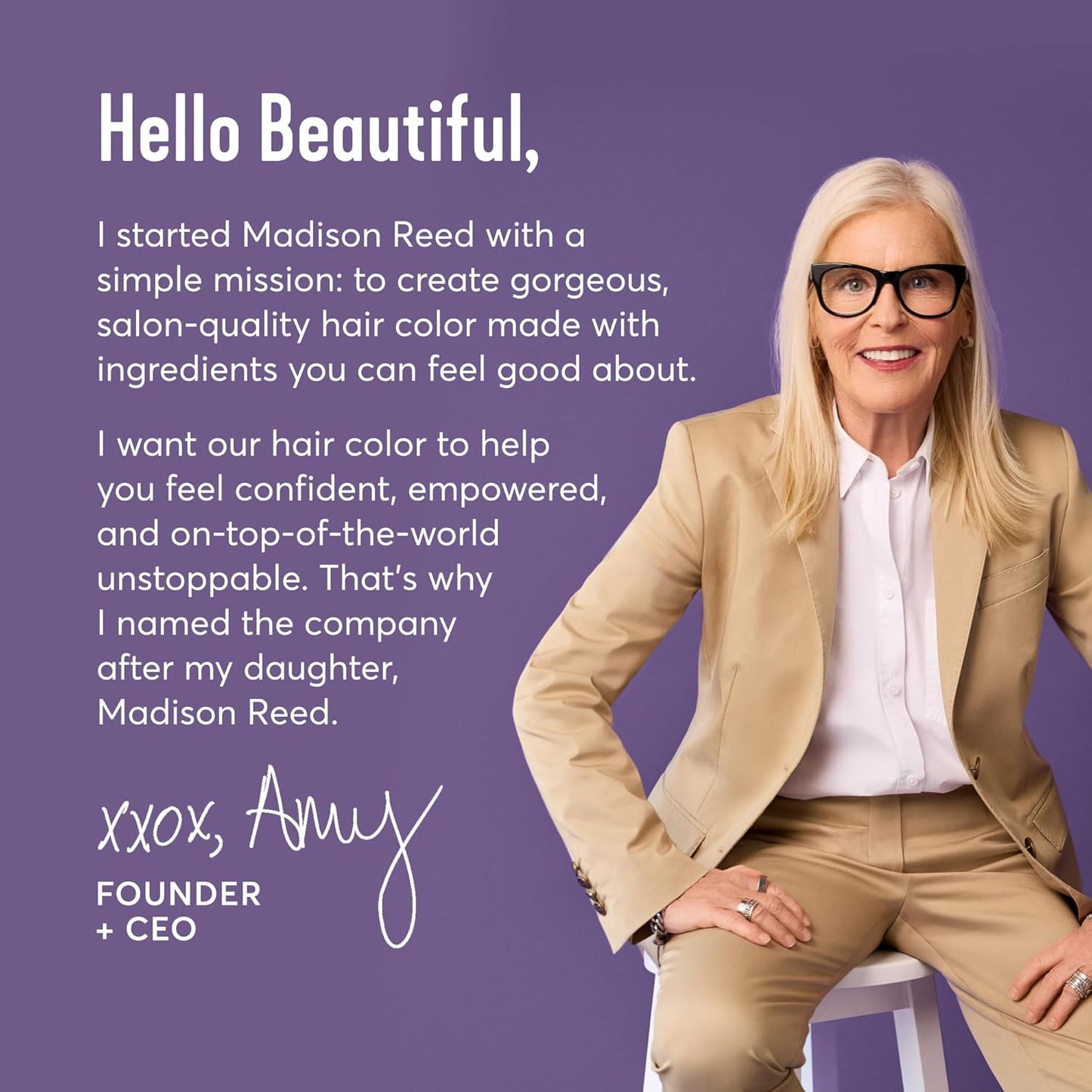 Madison Reed Radiant Hair Color Kit | 6NCG Medium Golden Red with Copper Tones (Sardinia Red) for 100% Gray Hair Coverage | Dimensional Permanent Hair Dye | PPD-Free & Ammonia-Free | 2 Pack