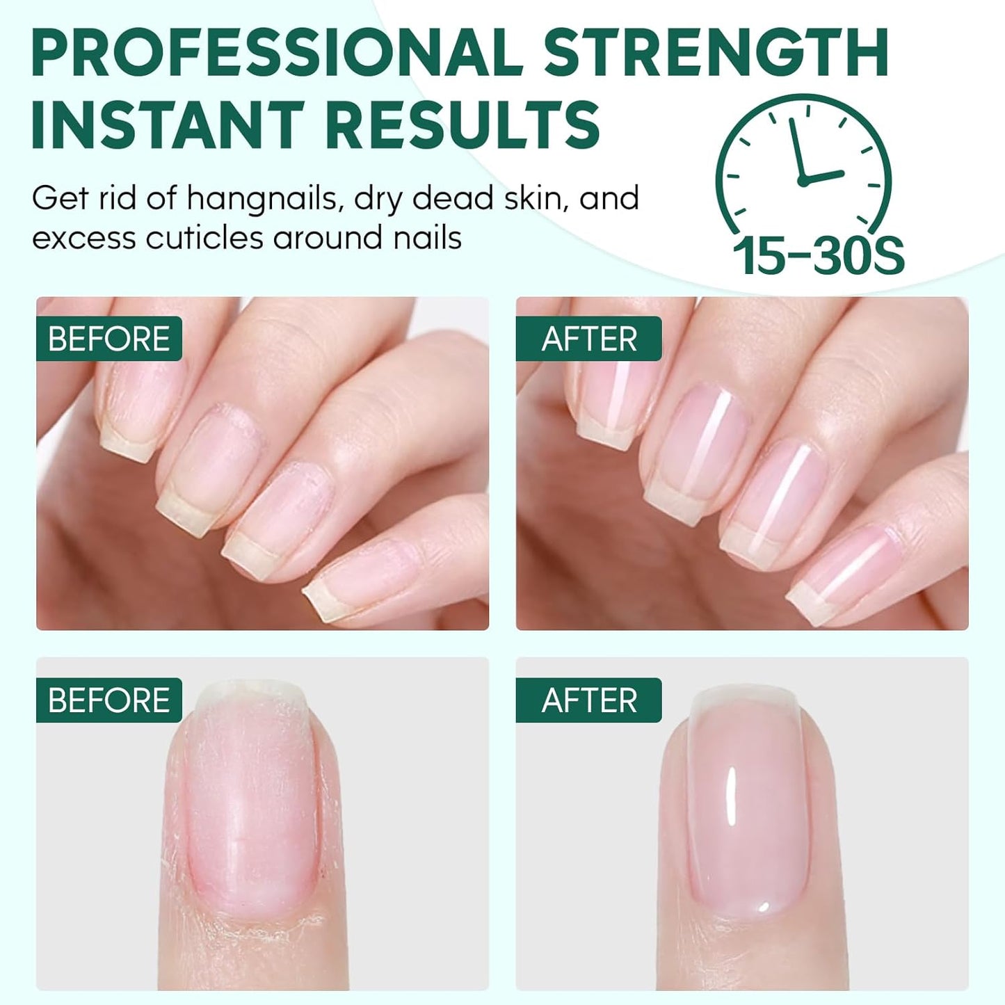 Cuticle Remover, 8.45 FL OZ Cuticle Softener, Instant Cuticle Remover Liquid, Salon Quality Cuticle Cream Professional Nail Care, Removes Cuticles in Seconds, Rosemary Scent, Gifts for Women